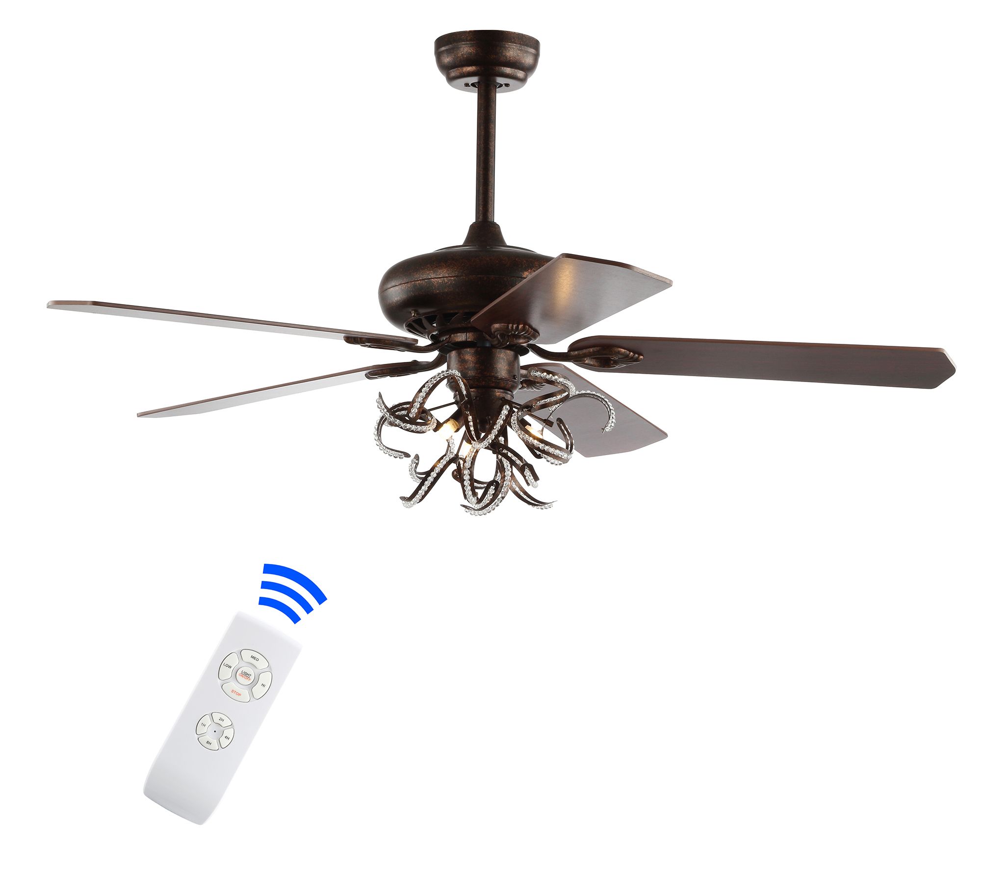 Sensa Ceiling Light Fan by Safavieh