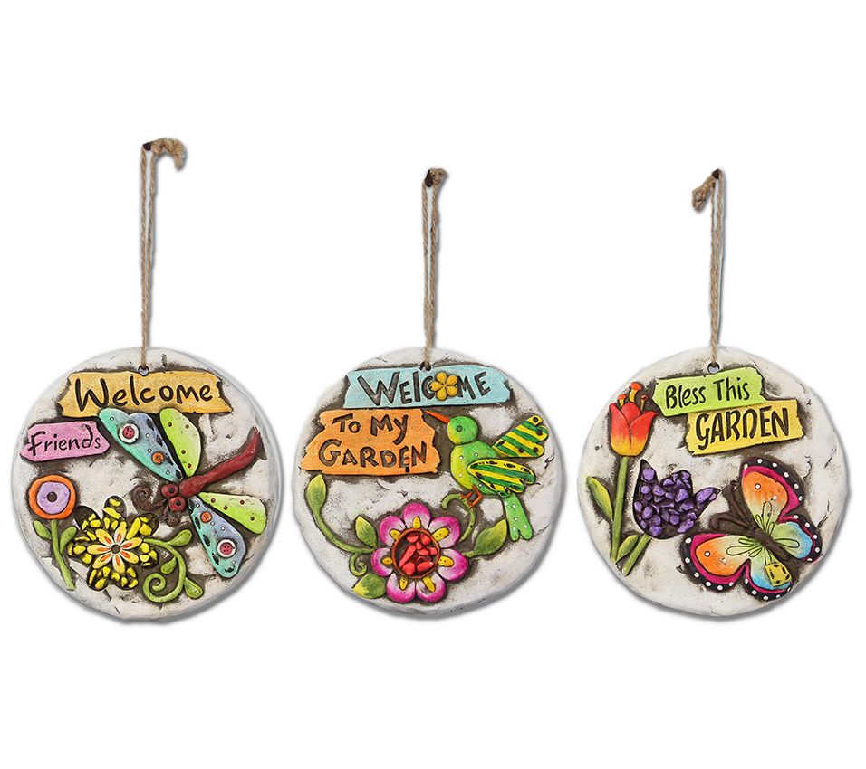 Young's Inc S/3 adorable wall decor