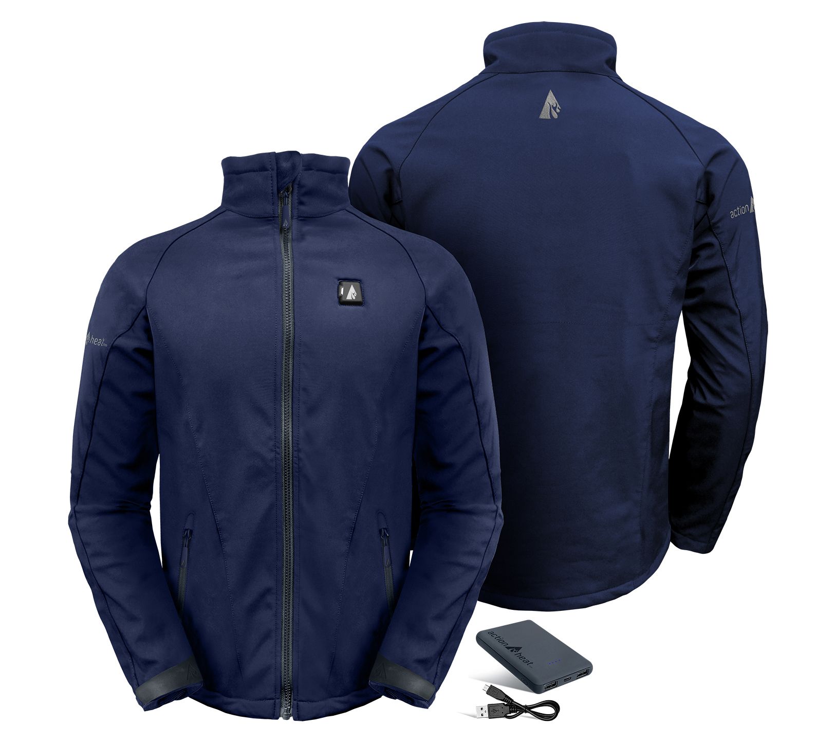 ActionHeat Men's 5V Battery Heated SoftshellJacket