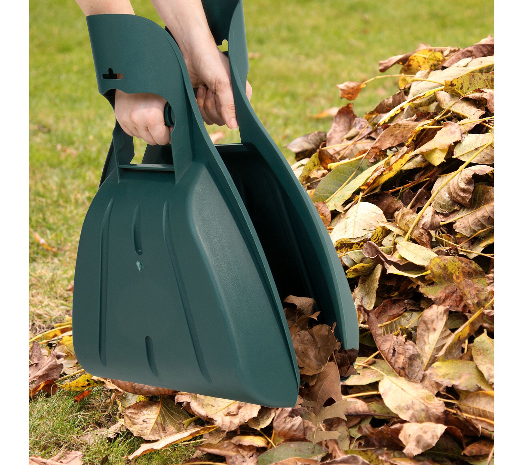 Pure Garden Leaf Scoops Hand Rakes Grabber Tool