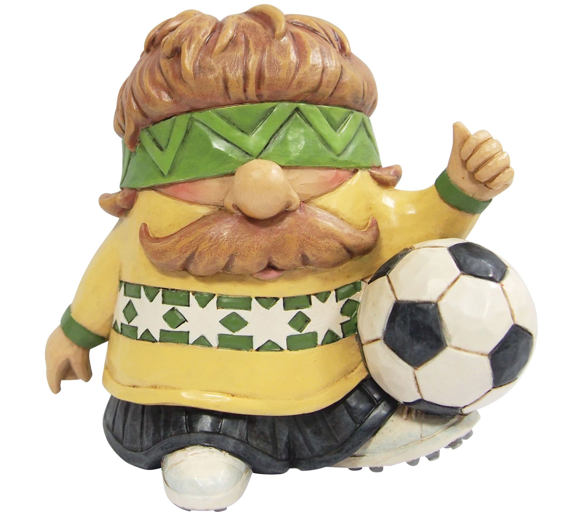 Jim Shore Soccer Player Figurine