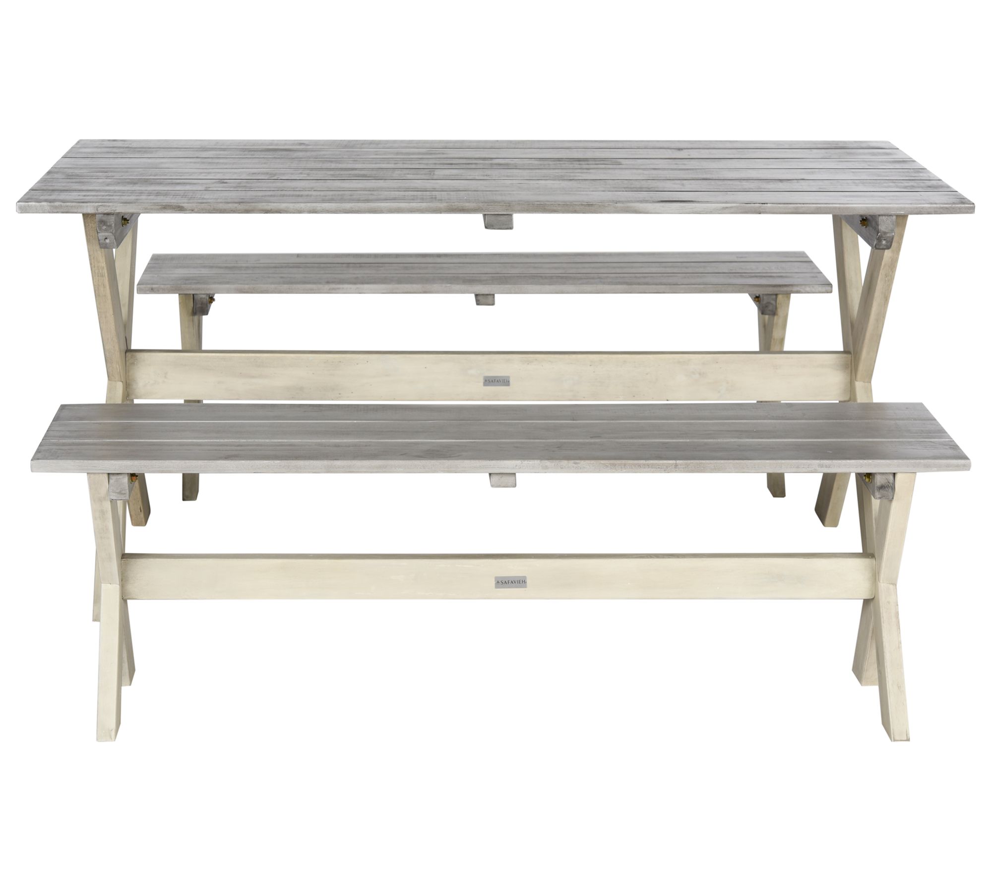 Safavieh Marina 3pc Picnic Table Set