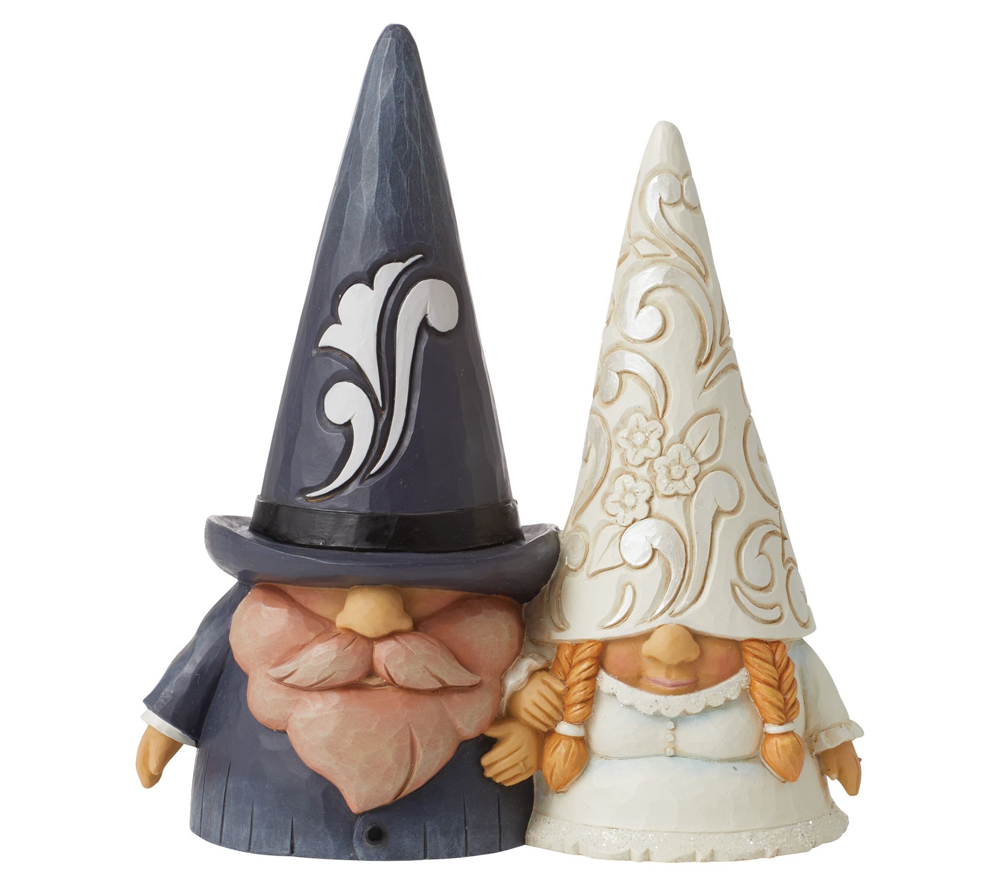Jim Shore Heartwood Creek Bride & Groom Gnomes