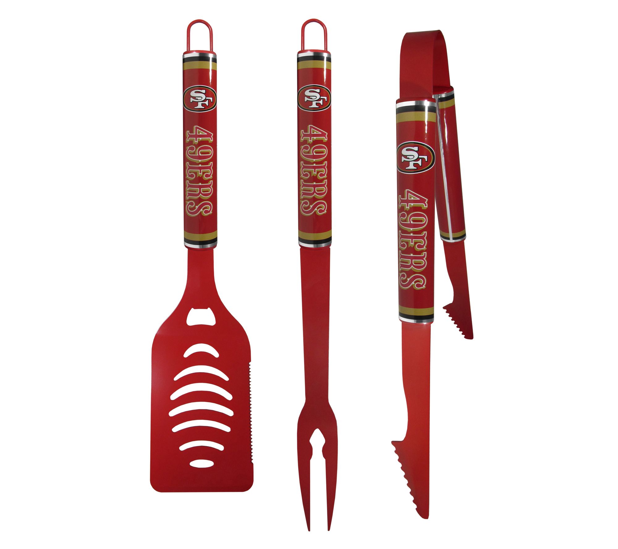 Siskiyou Sports NFL 3pc Color BBQ Tools