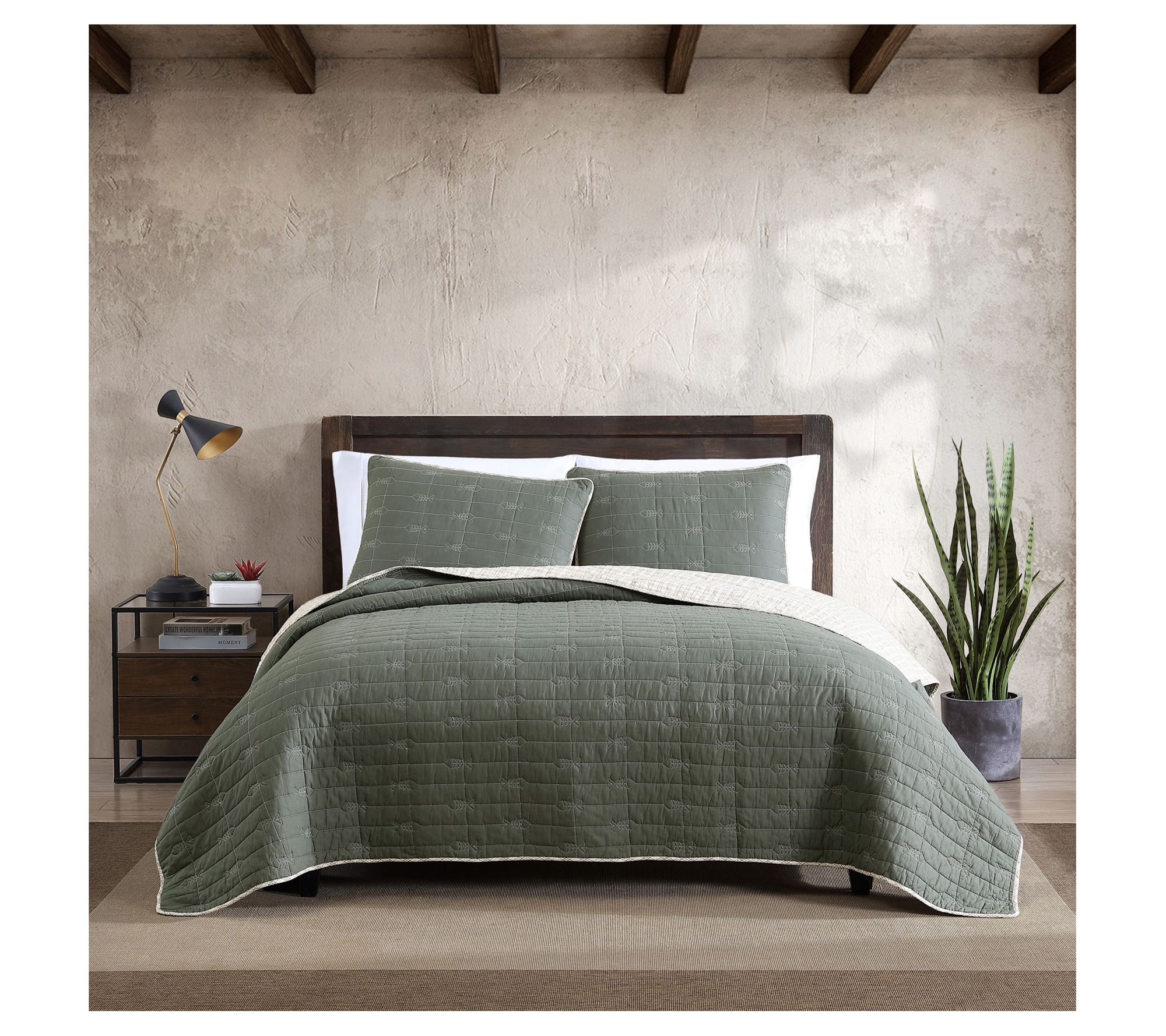 Eddie Bauer Troutdale Twin Quilt Sham Set