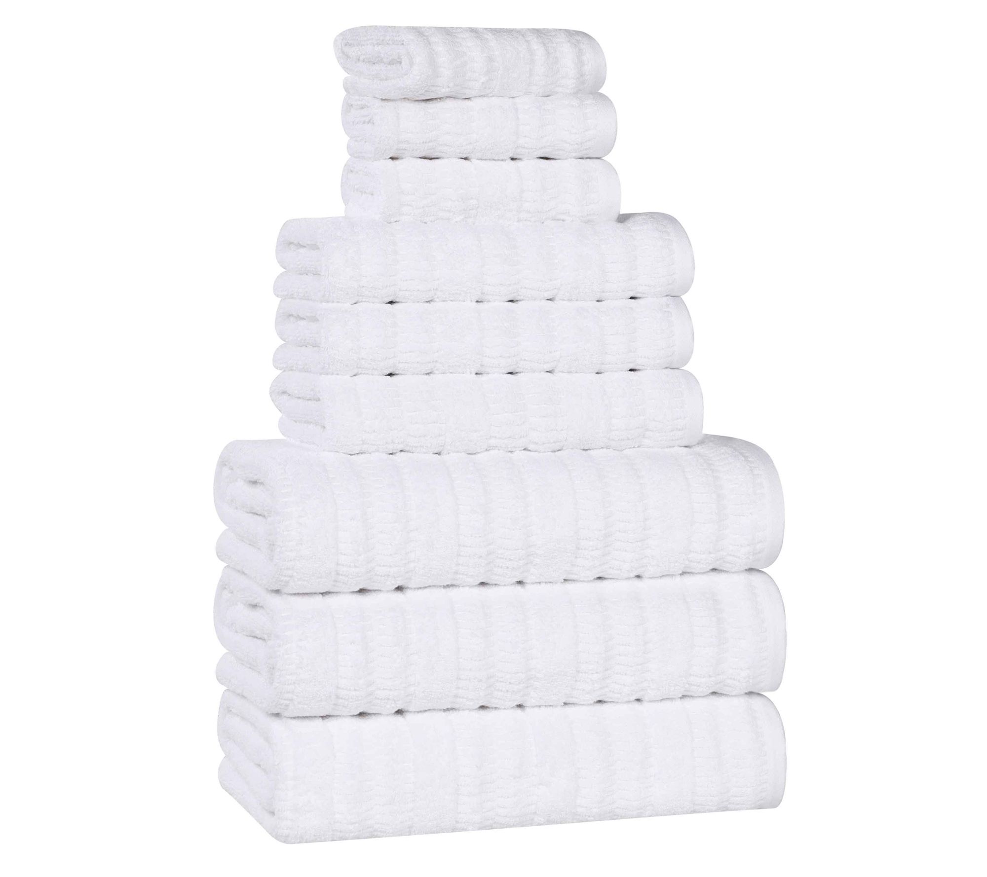 Superior Mika Cotton Blend Solid 9-Piece TowelSet