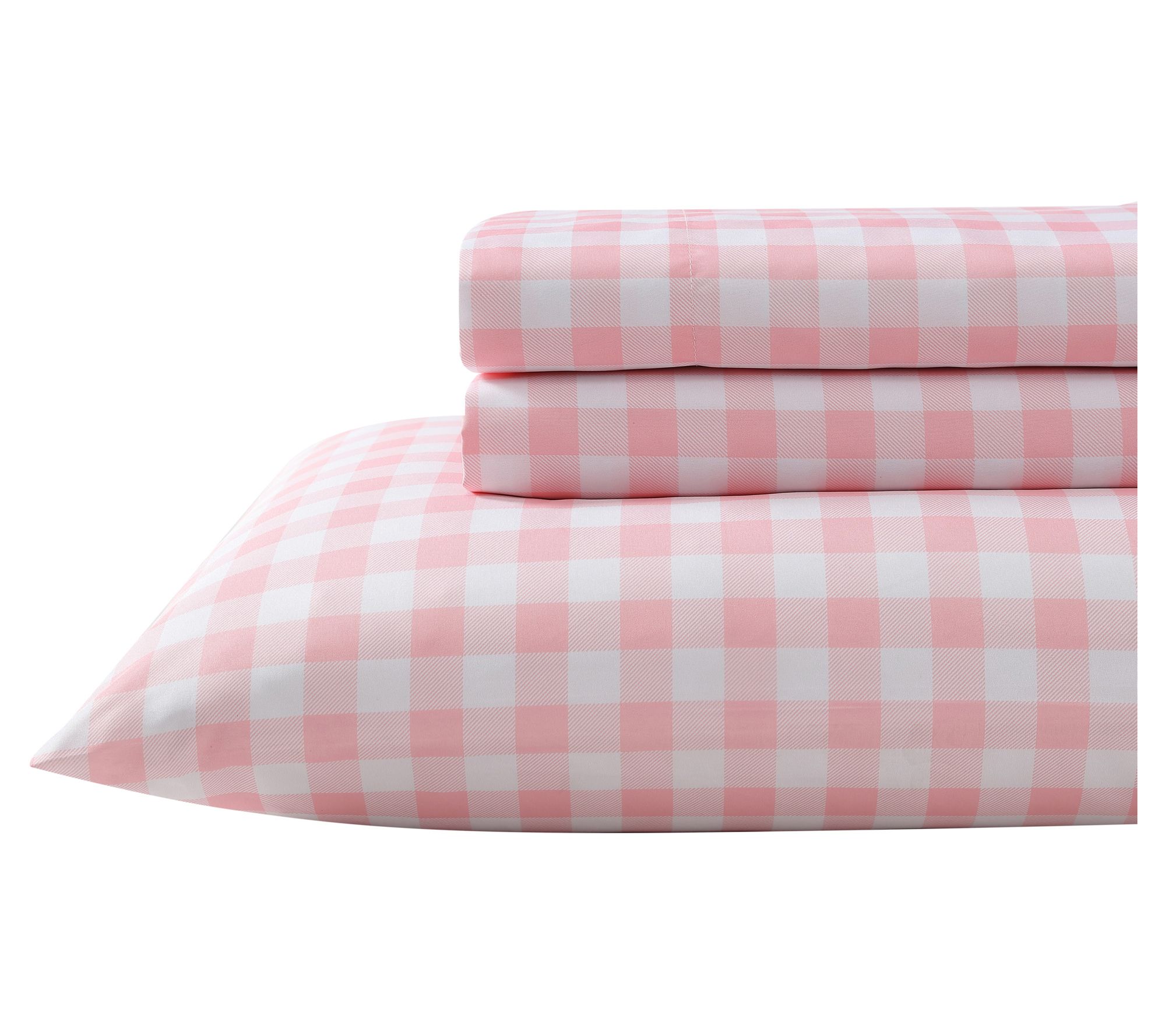 Eddie Bauer Kids Poppy Plaid Pink Twin Xl Sheet Set