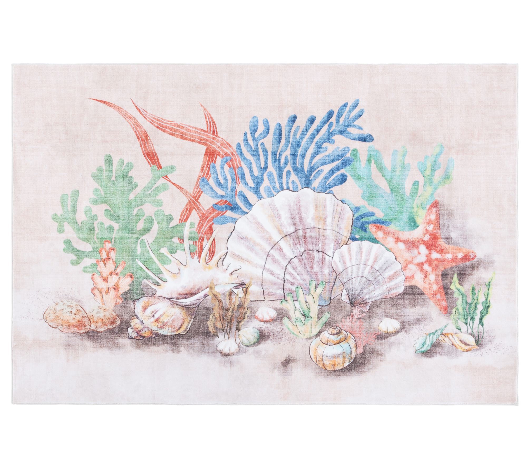 Safavieh Coral Shore Washable 3' x 5' Kitchen Mat
