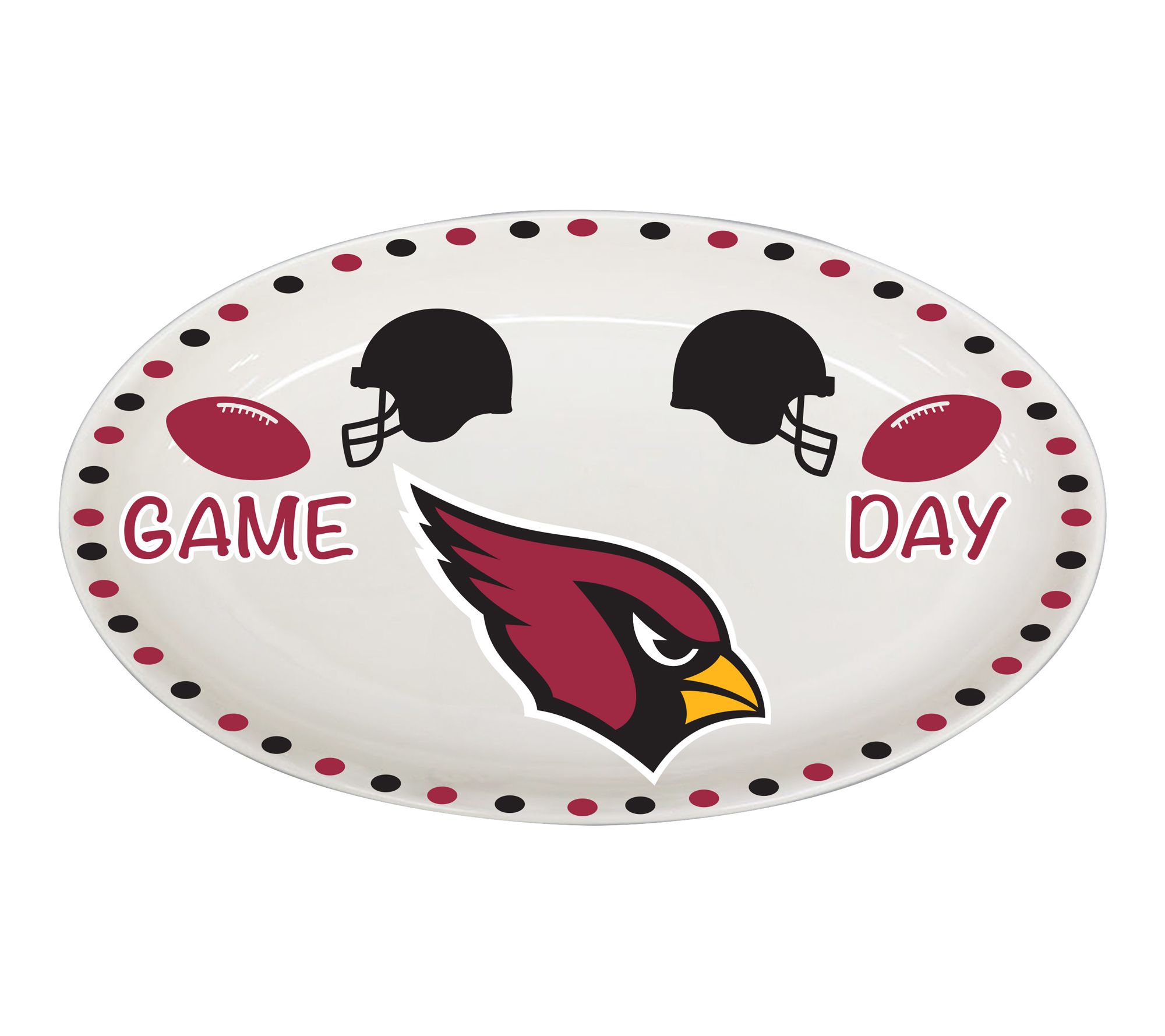 The Memory Company NFL Ceramic Game Day Platter