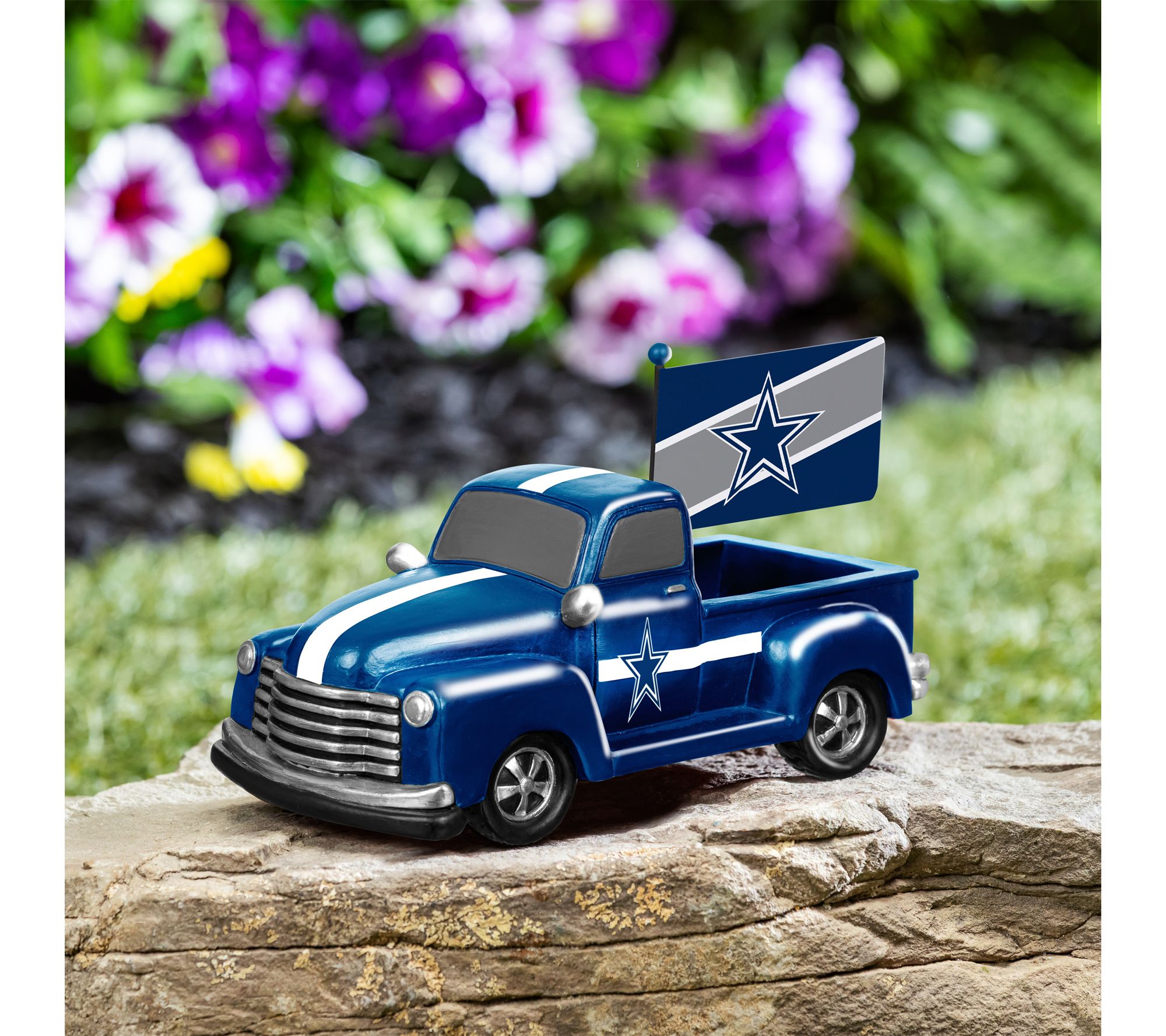 Evergreen NFL Team Rally Truck Garden Statue