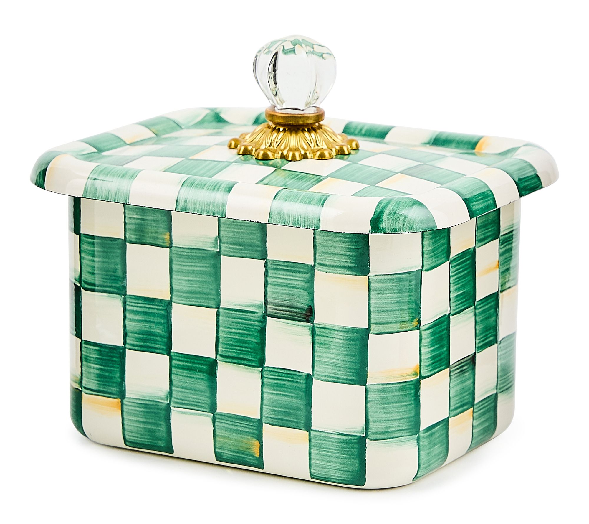 "As Is" MacKenzie- Childs Recipe Box