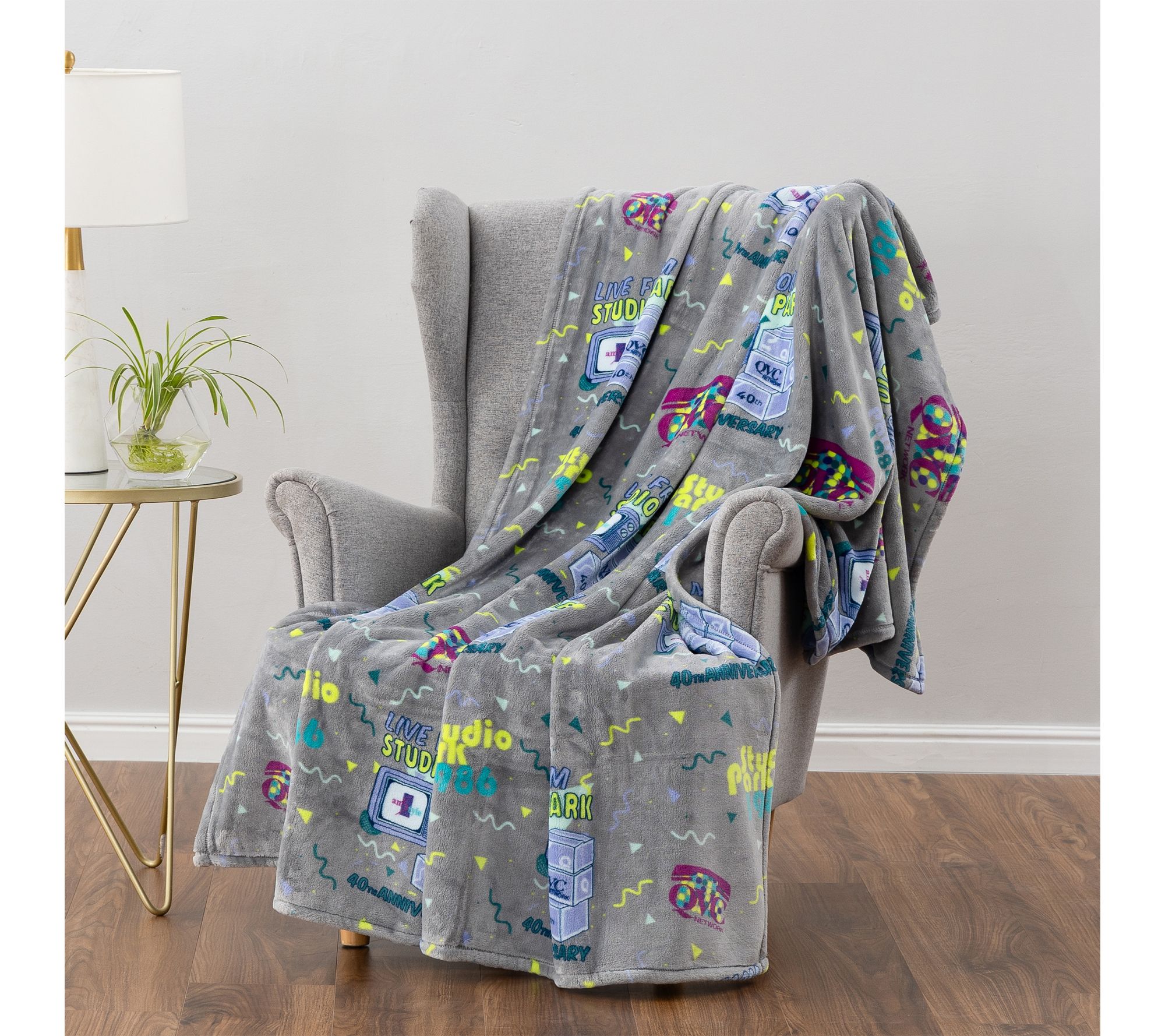 SHWK 6/29 Berkshire QVC 40th Anniversary 60x70 Throw