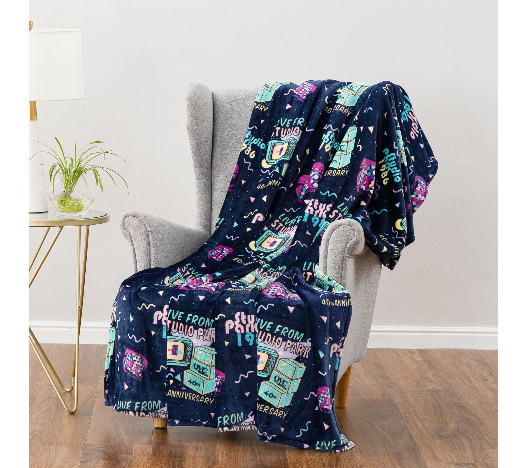 Berkshire QVC 40th Anniversary 60x70 Throw