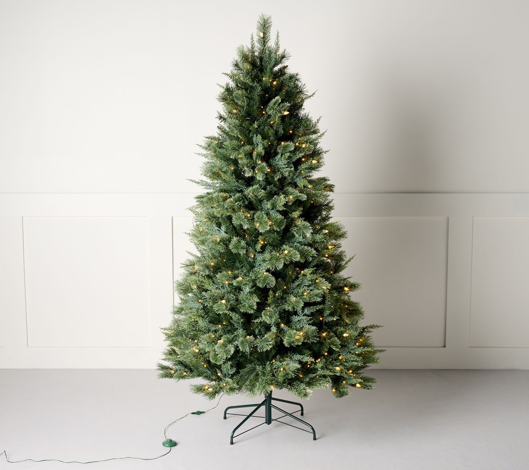 "As Is" Home Reflections 6.5' LED Cashmere Pine Christmas Tree