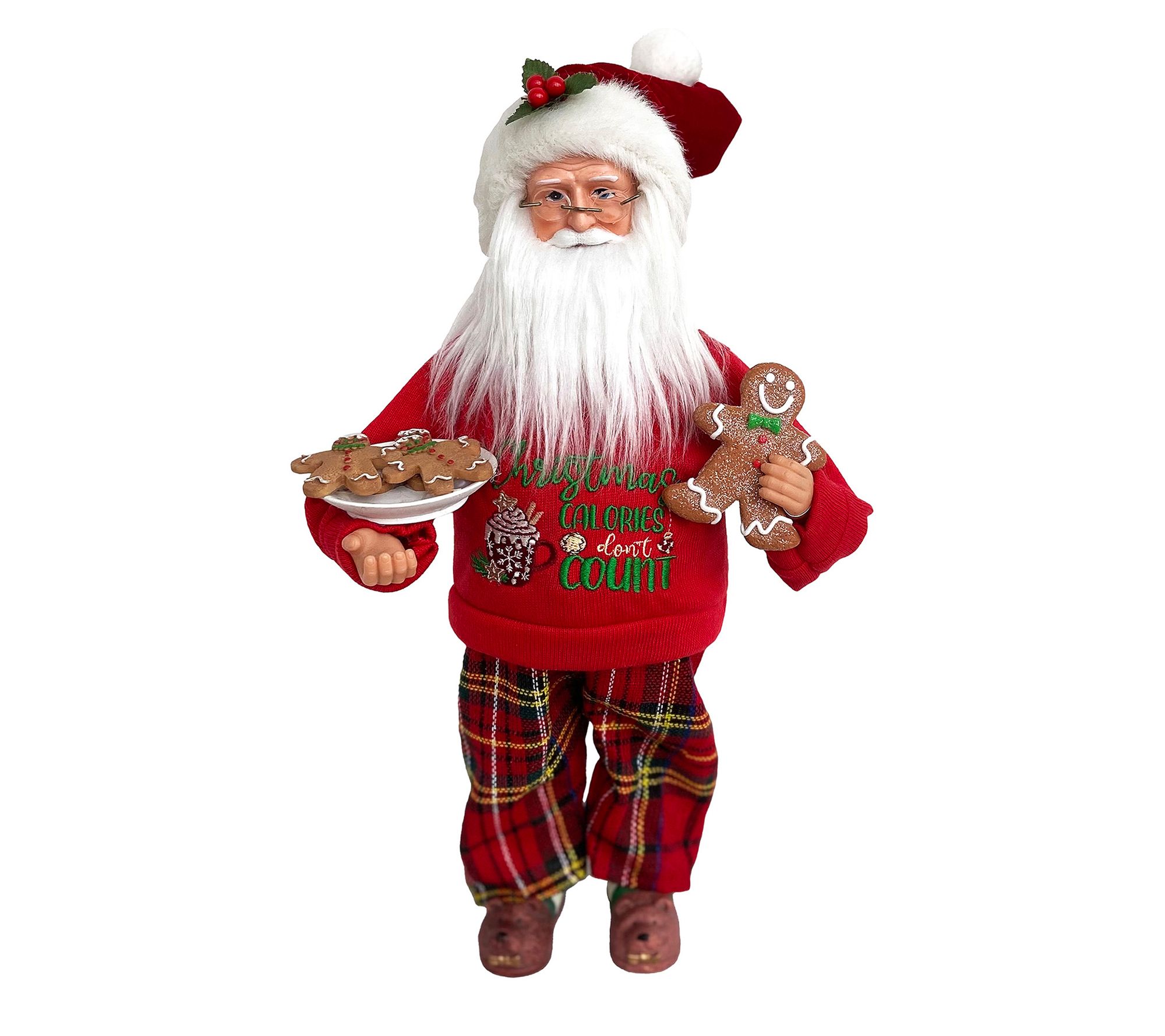 Santa's Workshop, Inc. 15" Xmas Calories Don't Count Claus