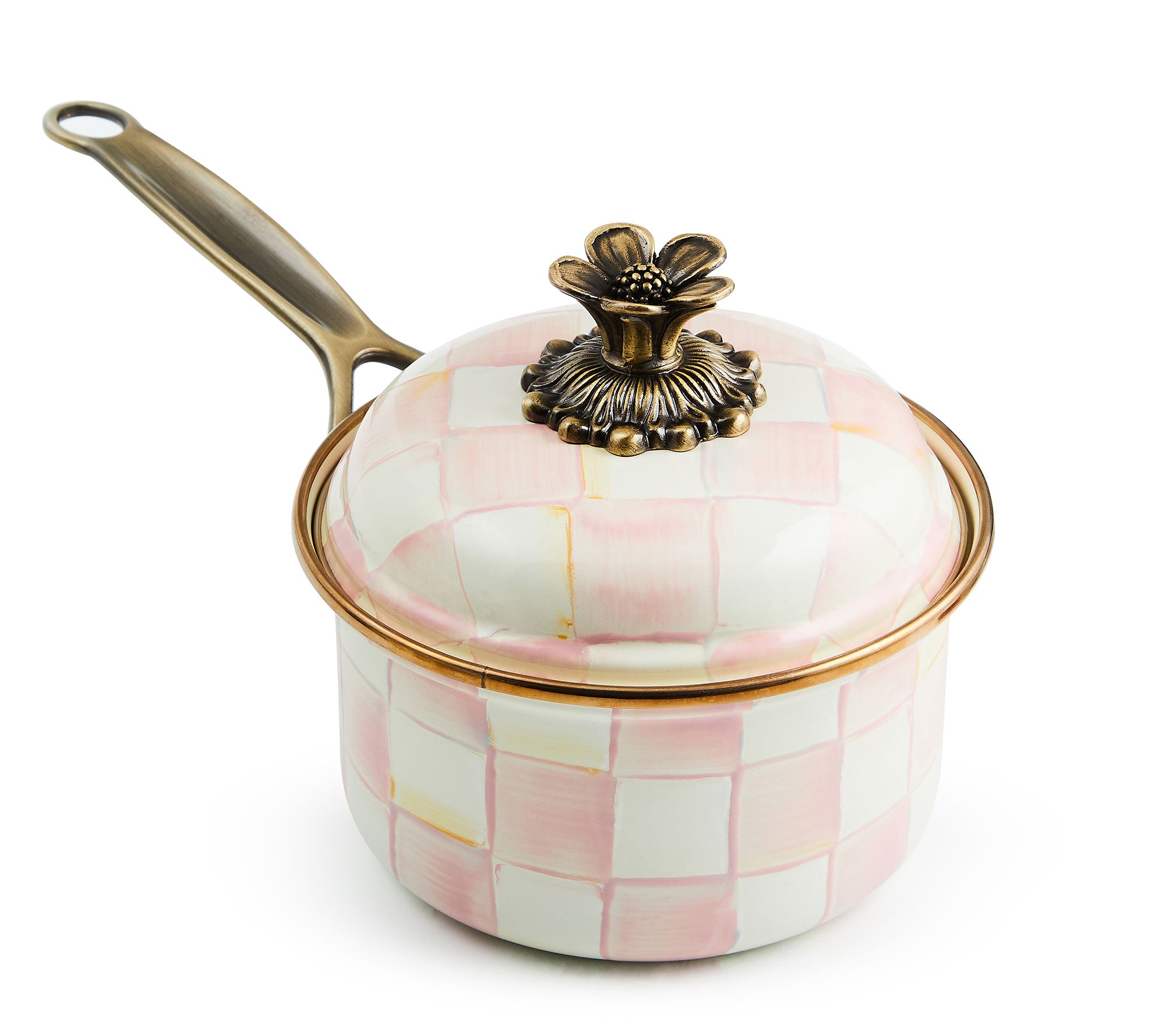 MacKenzie -Childs Check 1 Qt. Saucepan