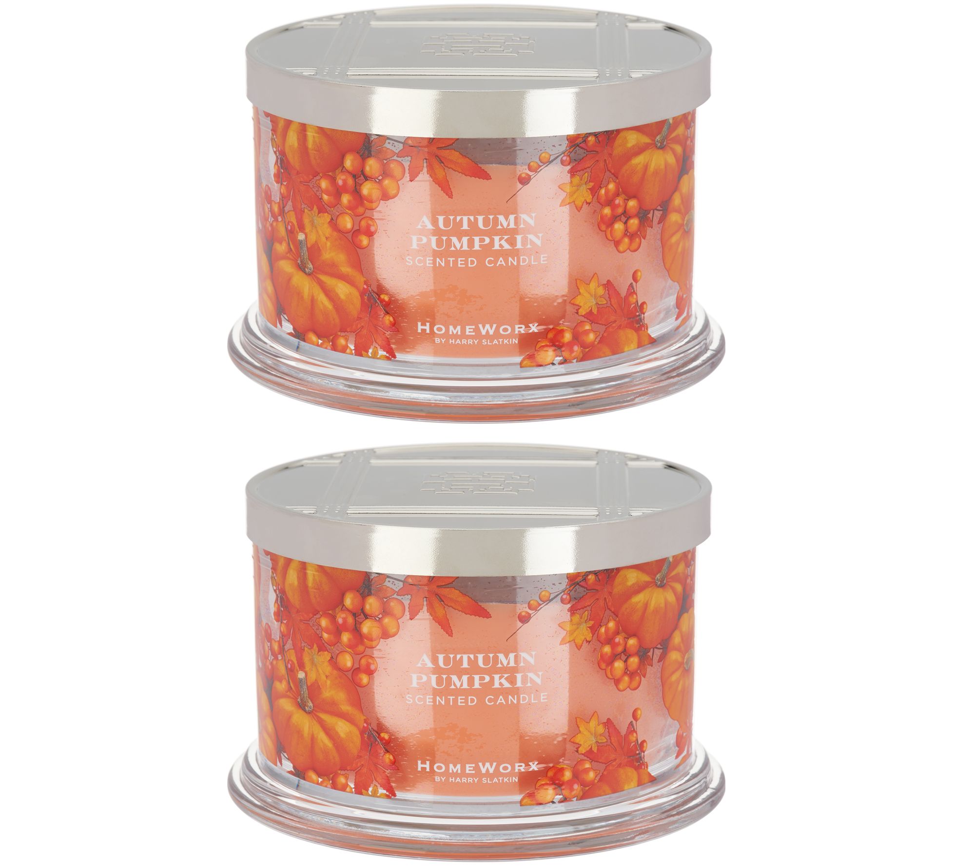 Autumn Pumpkin Candle Set