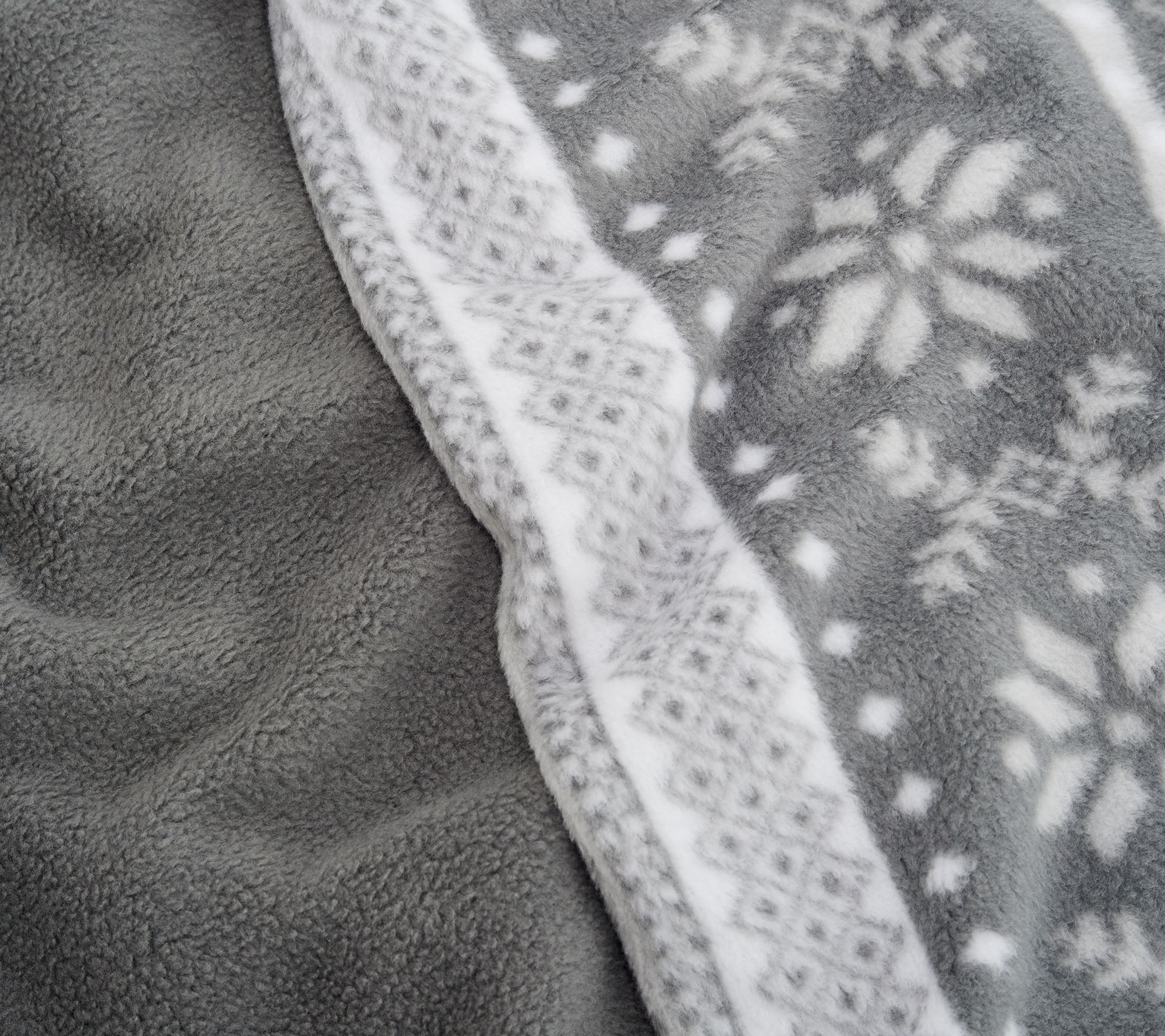 Malden Mills Polar Fleece Sheet Set with Extra Fair Isle Cases Full