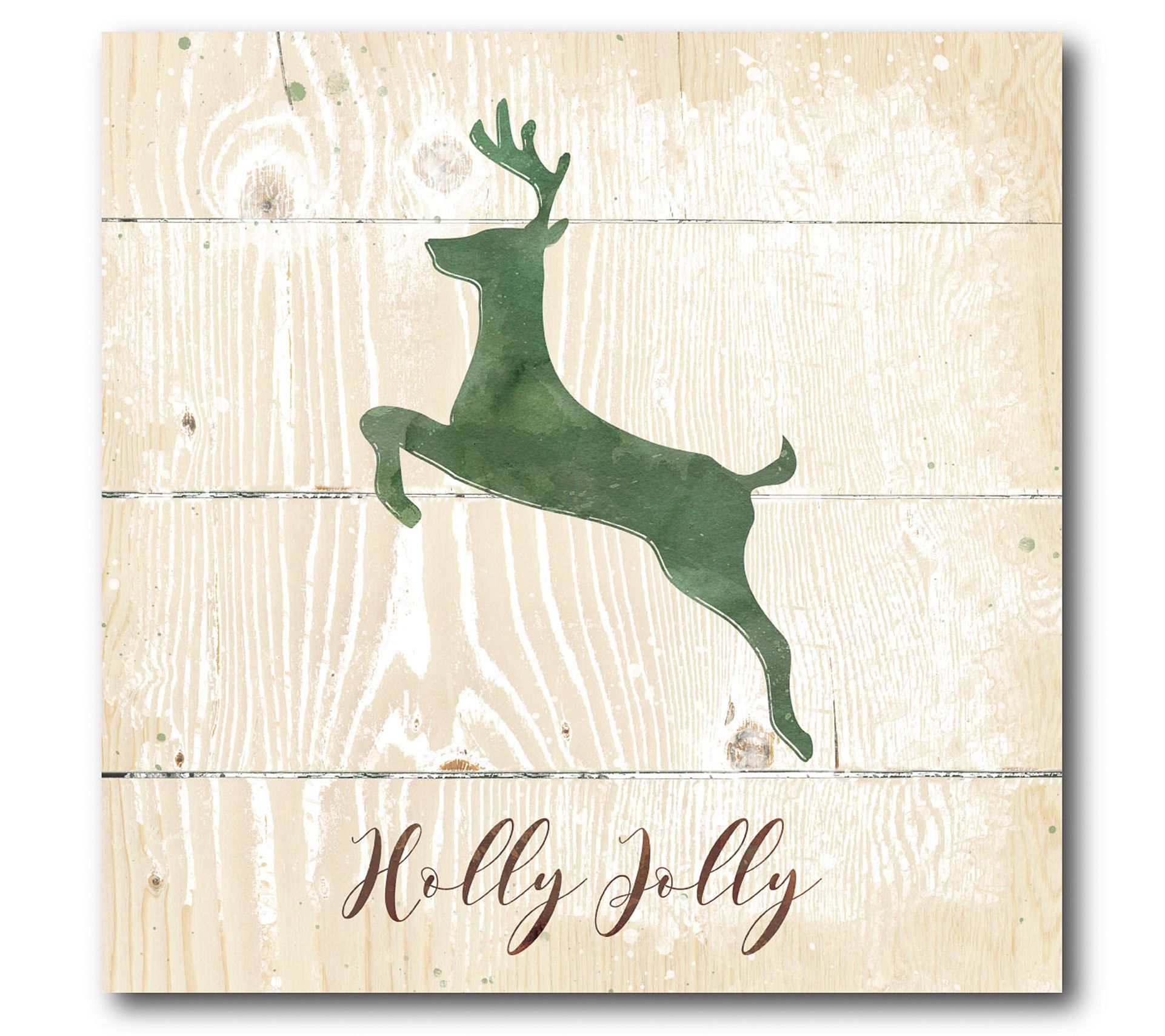 Courtside Market Holly Jolly 24" x 24" Canvas