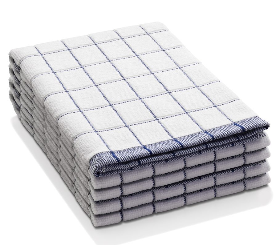 ECloth Classic Check Dish Towels 4 Pack