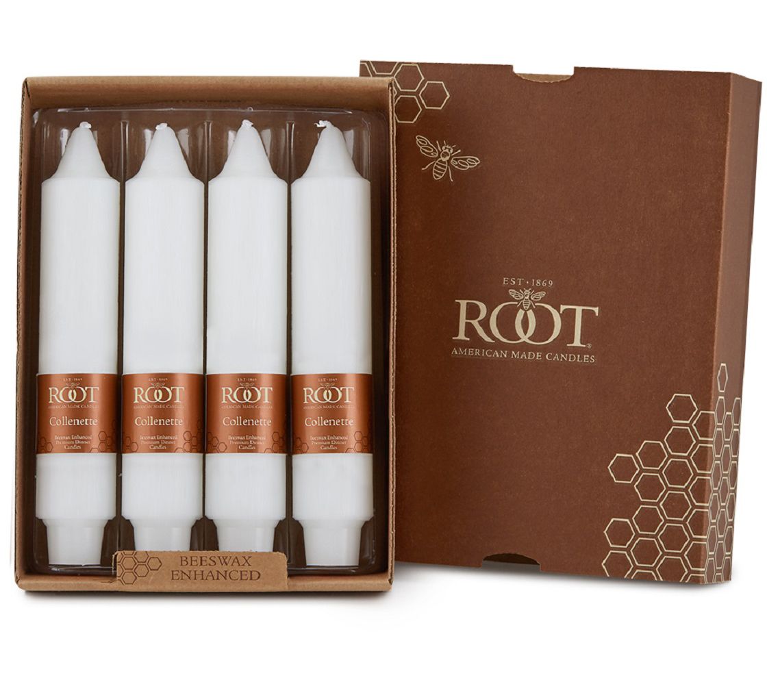 ROOT 7 In Smooth Collenette Taper Candles