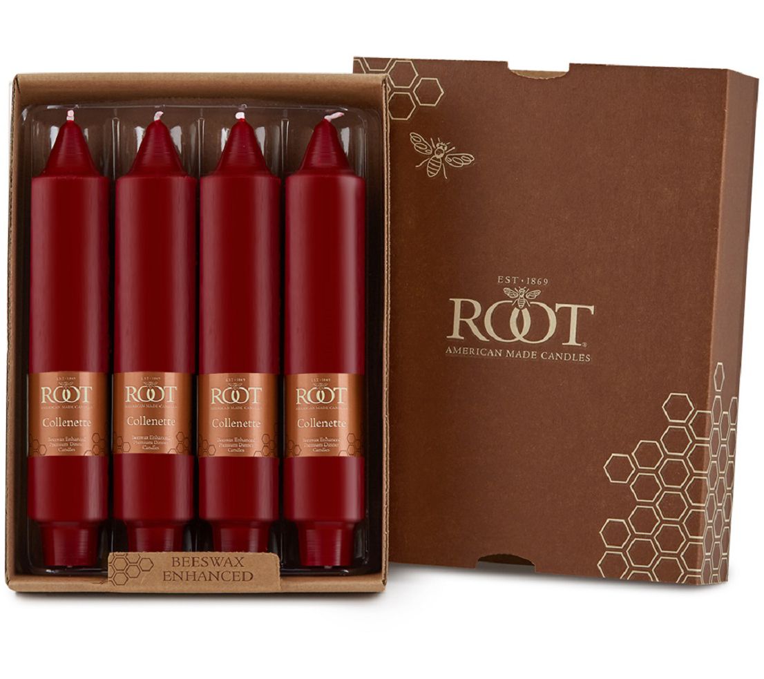 ROOT 7 In Smooth Collenette Taper Candles