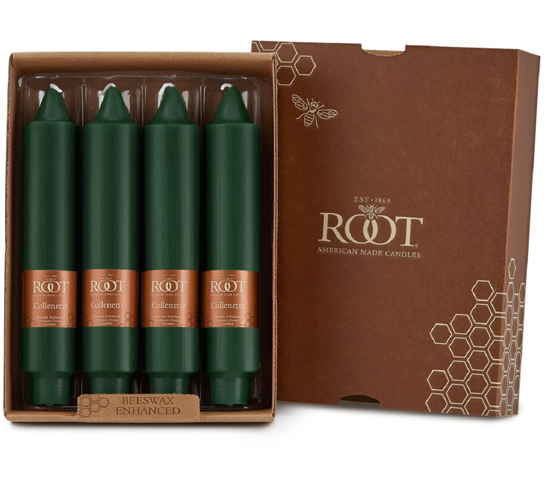 ROOT 7 In Smooth Collenette Taper Candles