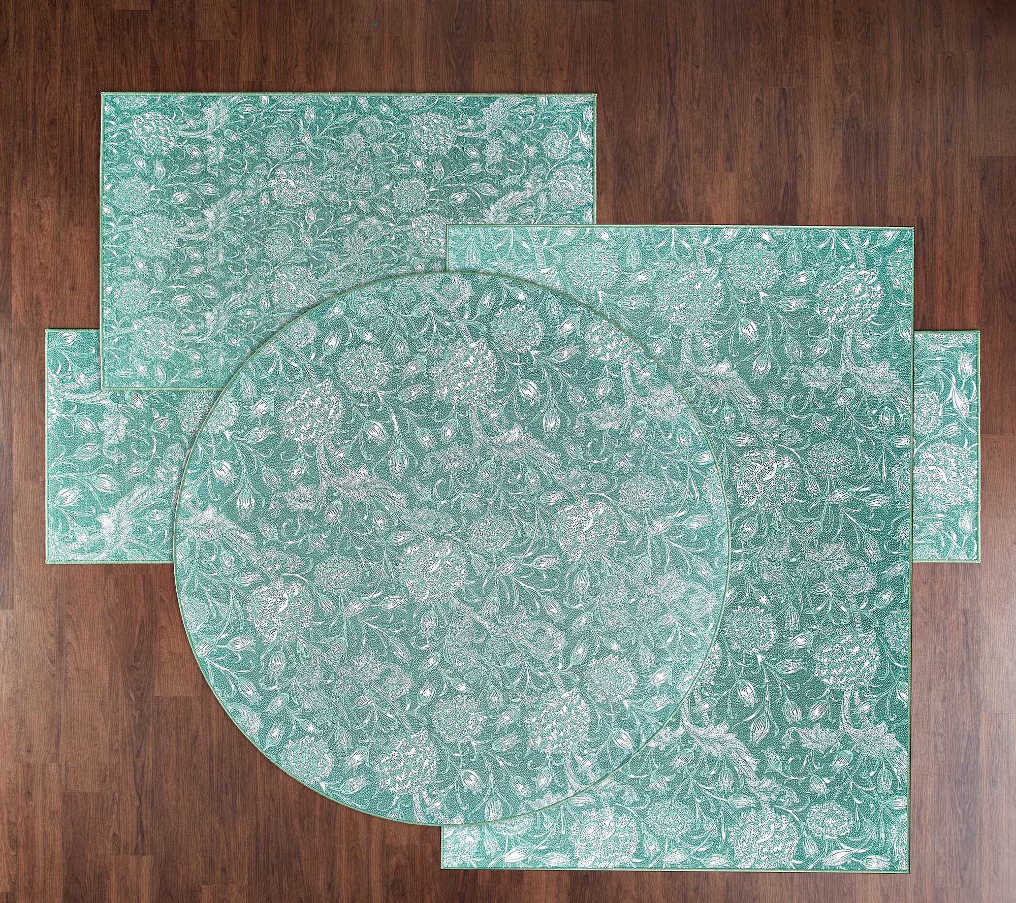 My Magic Carpet Washable Kalini Floral Rugs