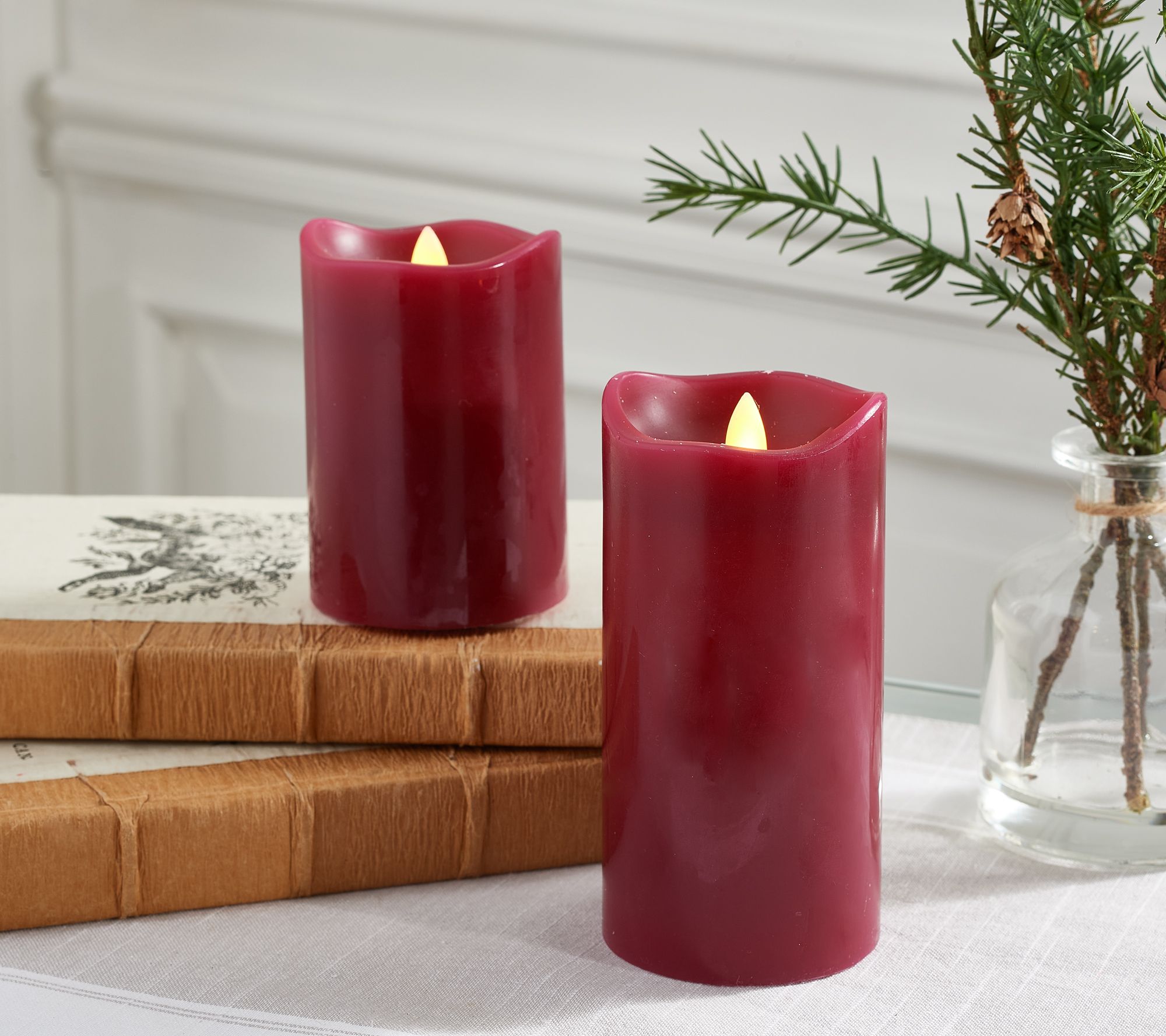 Mikasa 4" and 6" Flameless Blow Out Candles with Remote