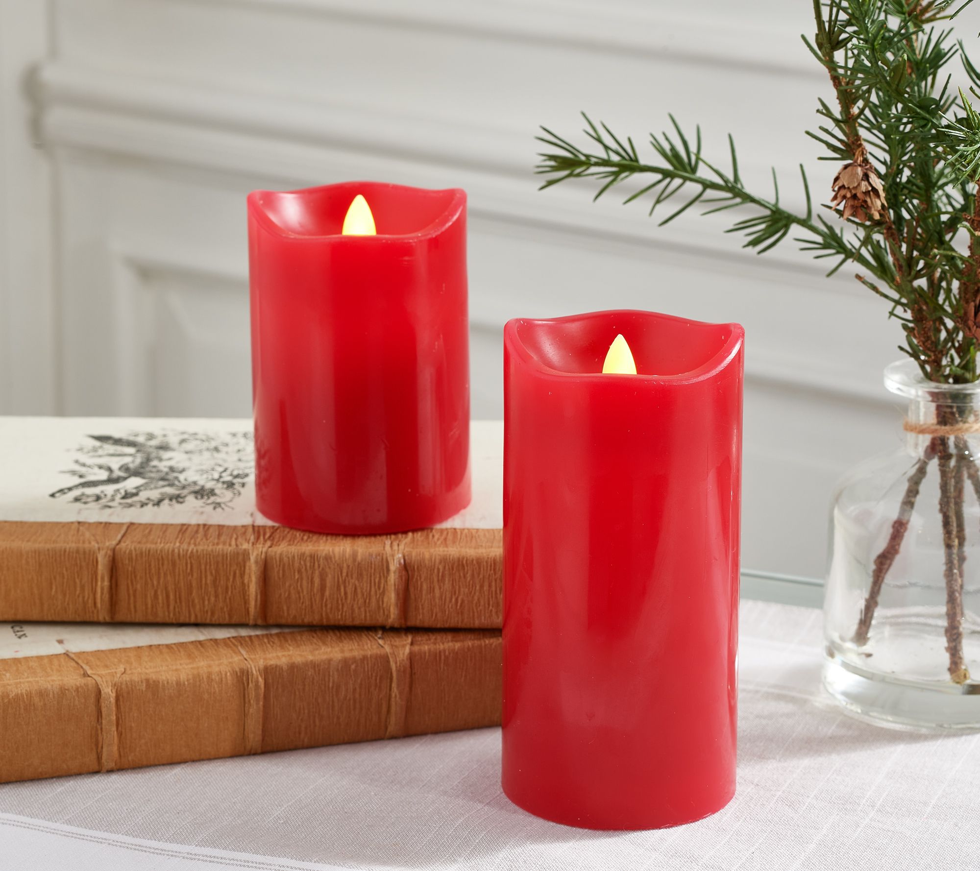 Mikasa 4" and 6" Flameless Blow Out Candles with Remote