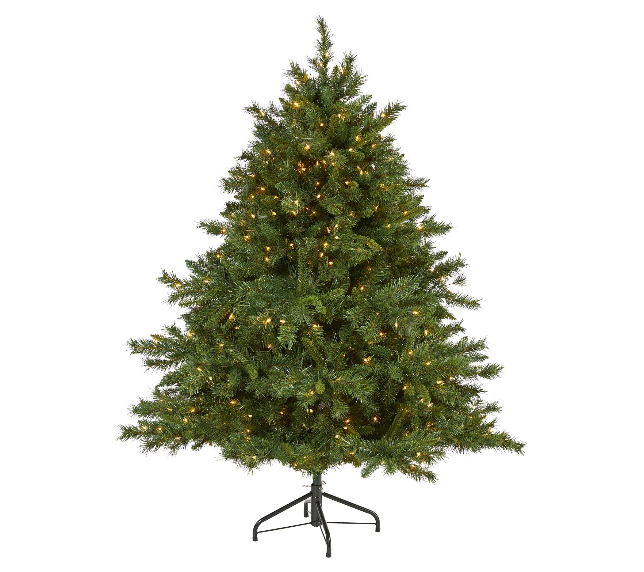 Nearly Natural 6' Wyoming Mixed Pine Christmasree 450 Clear