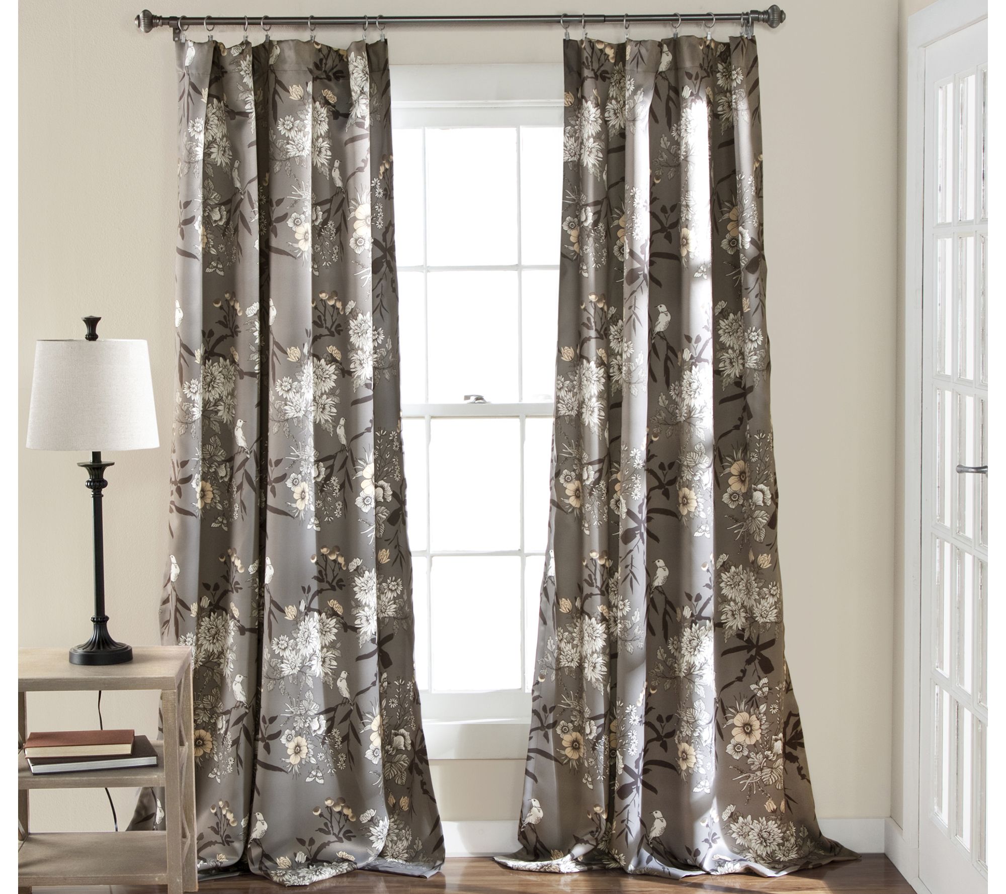 Botanical Garden Set of 2 Room Darkening Panelsby Lush Decor