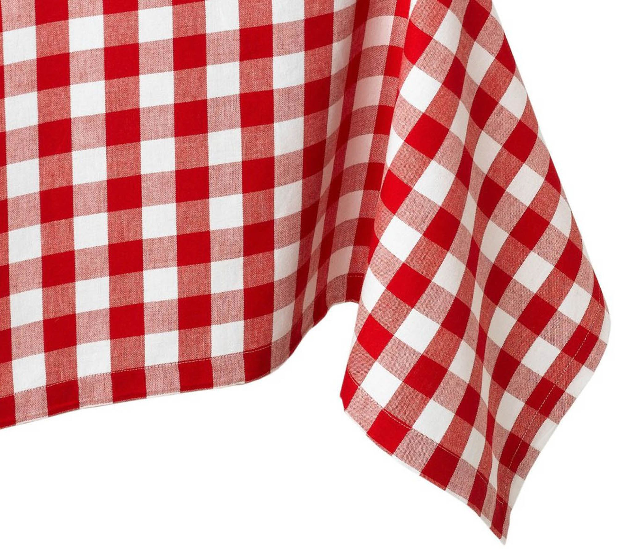 Design Imports Checkers Tablecloth 60" x 84"