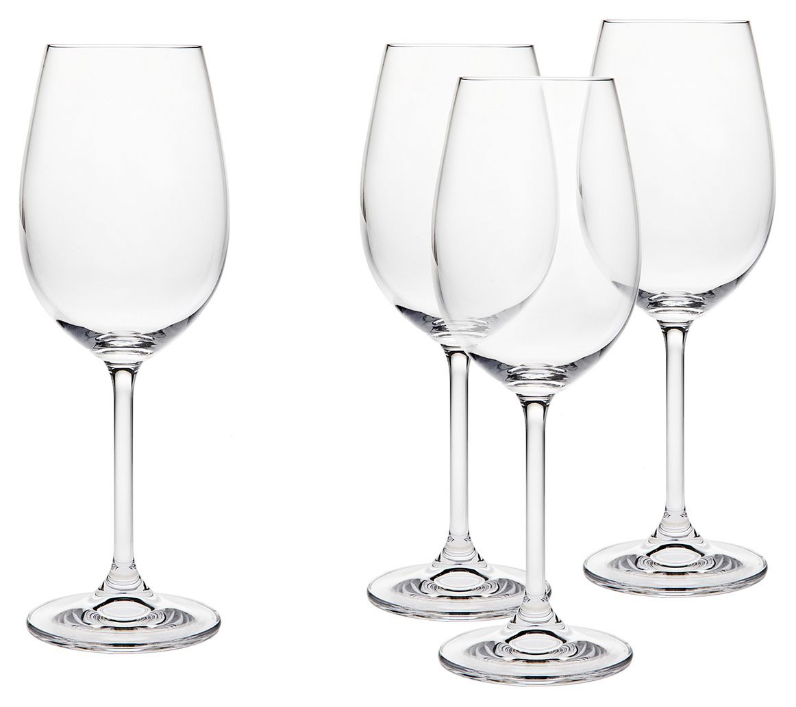 Godinger, Dining, Studio Crystal Set Of Four Wine Goblets