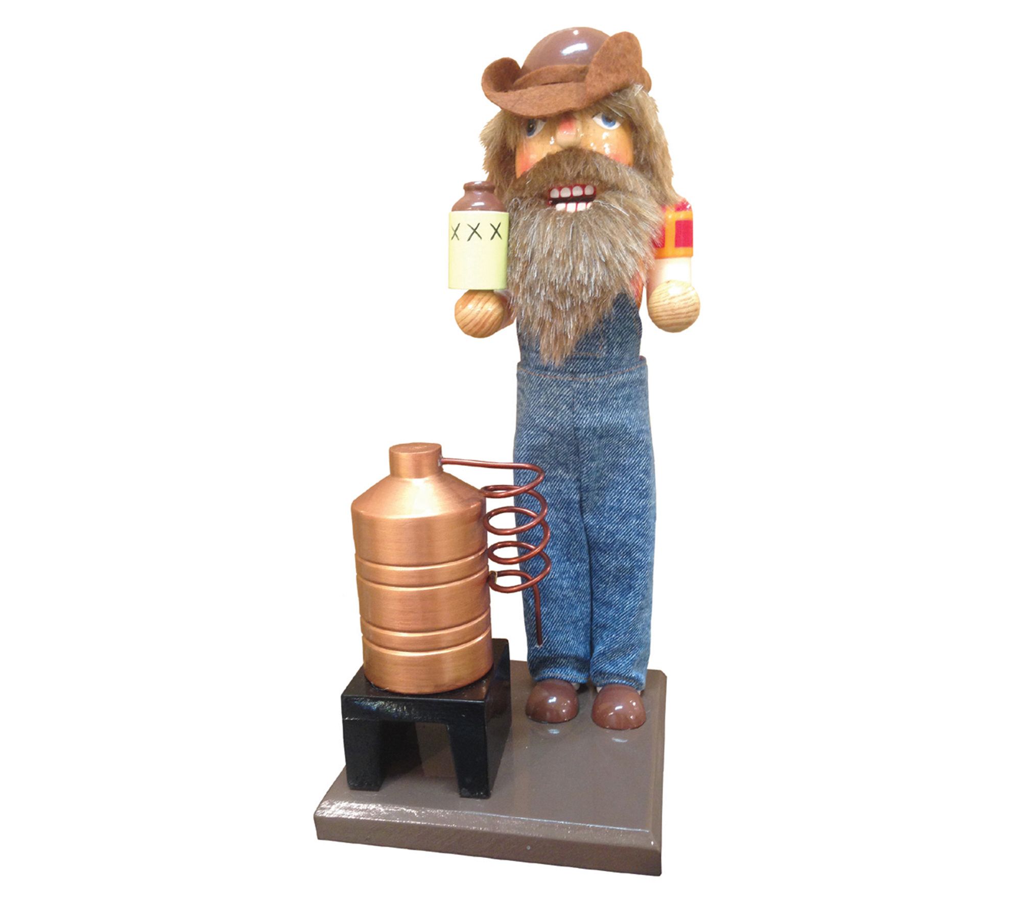12" Moonshiner Nutcracker By Santa's Workshop