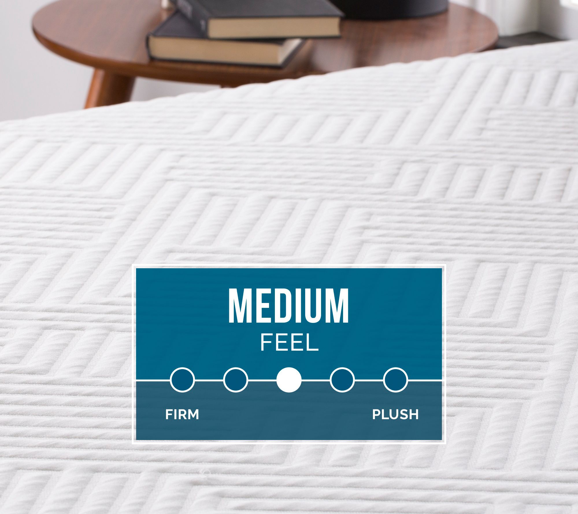 LUCID Comfort Collection 10" Gel Hybrid Twin Mattress