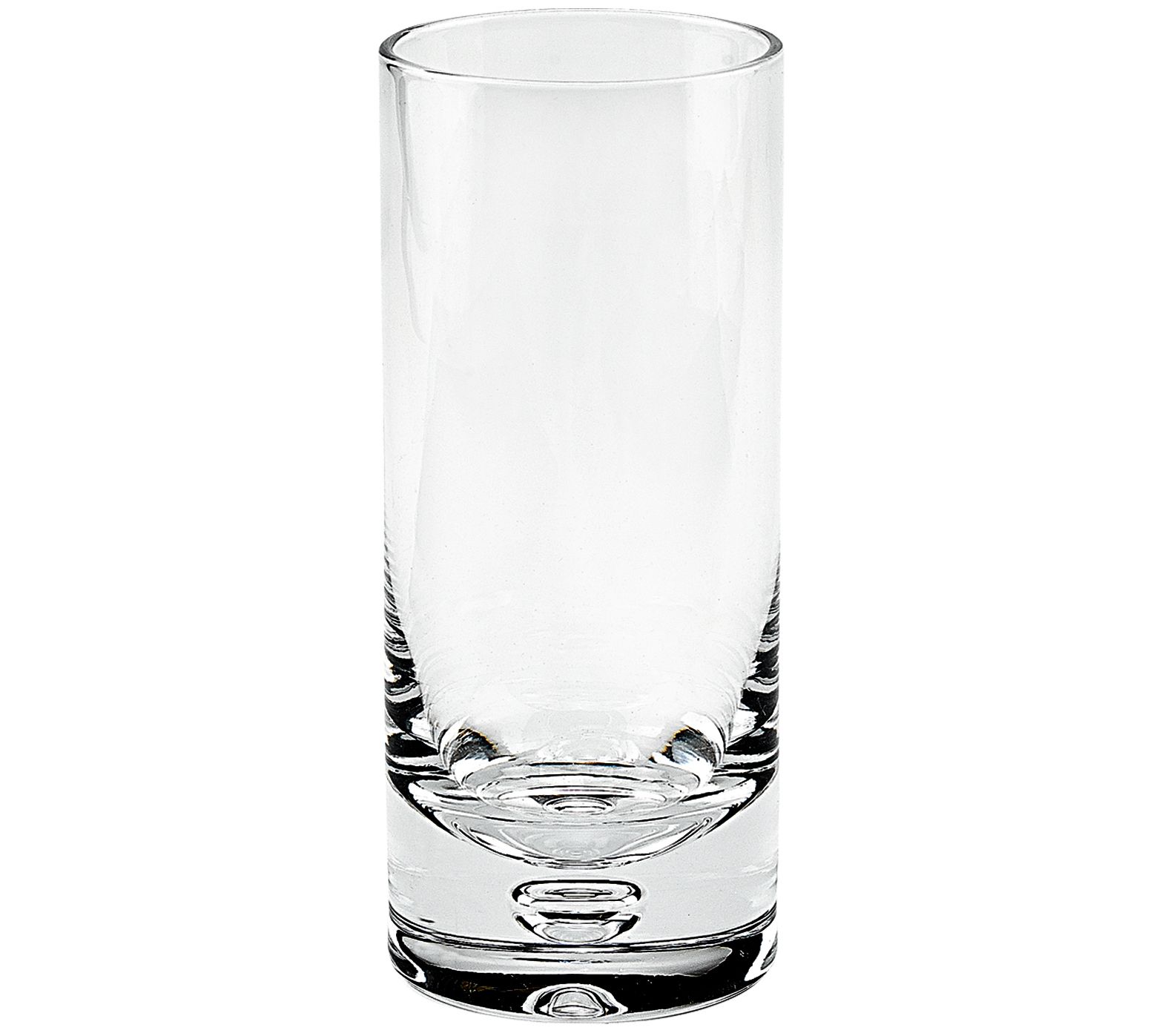 JoyJolt Infiniti Crystal Highball Glasses, 18 oz Set of 4