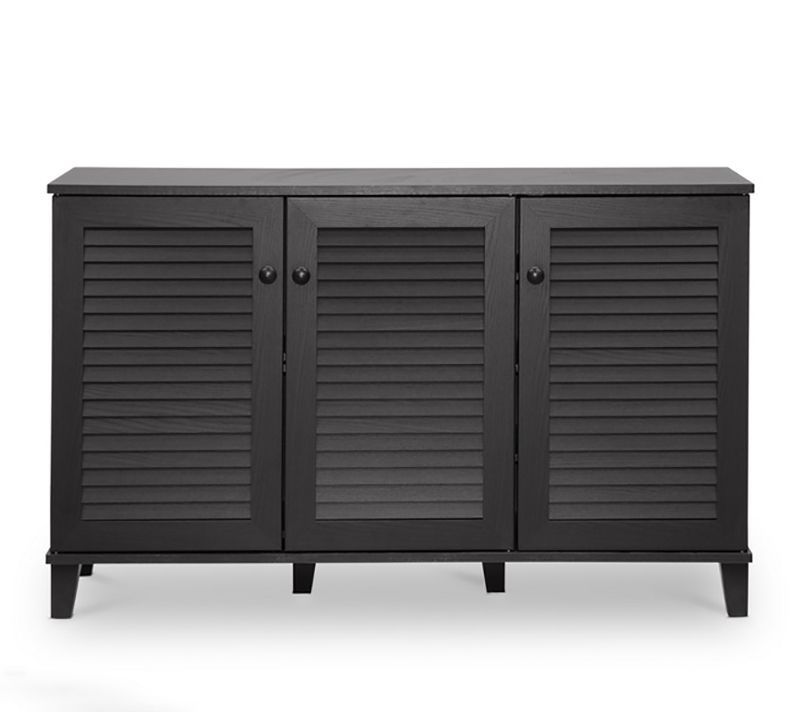 Winda Modern and Contemporary Wooden Shoes Storage Cabinet