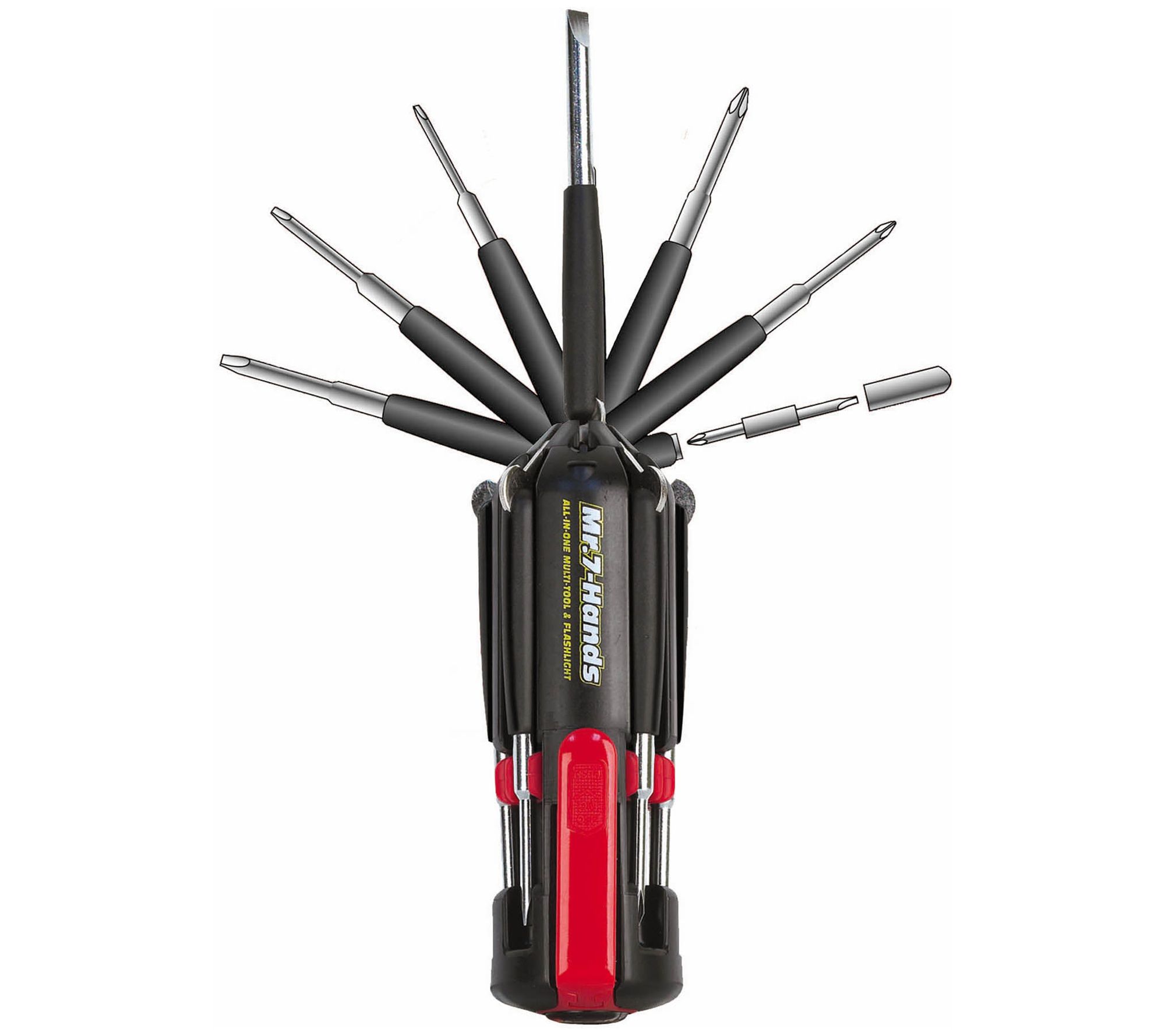 Apollo Tools Mr. 7-Hands Screwdriver Tool (DT1019)