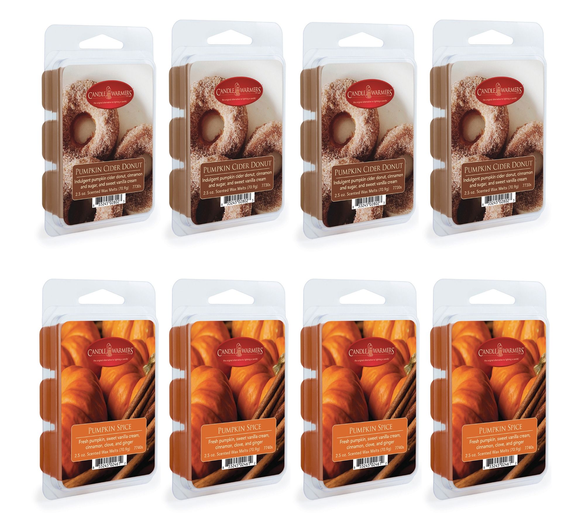 Pumpkin Donut Home Inspiration Wax Melts 6-Pack - Wax Melts 6-Packs