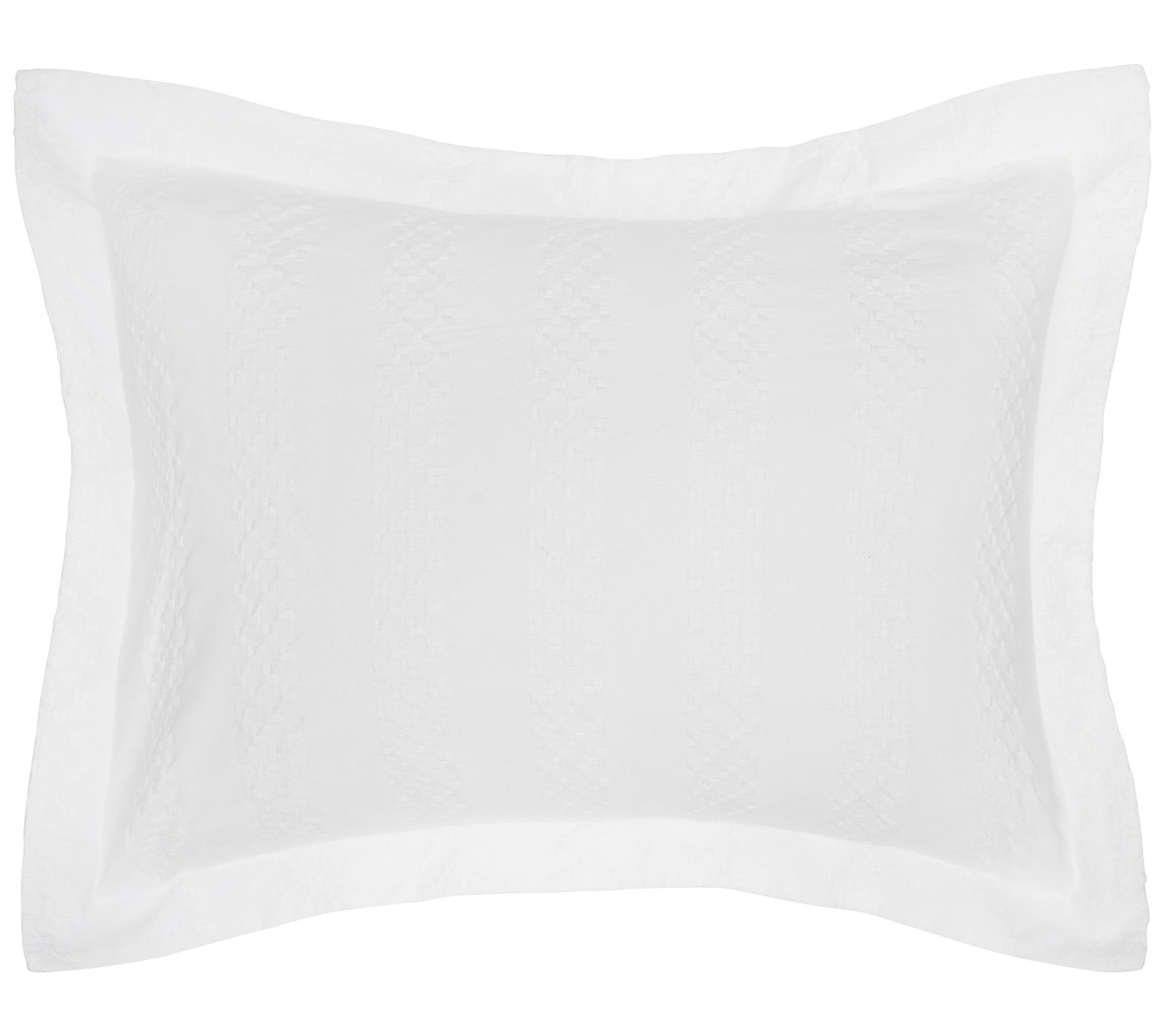 carol&frank Keller White Standard Sham