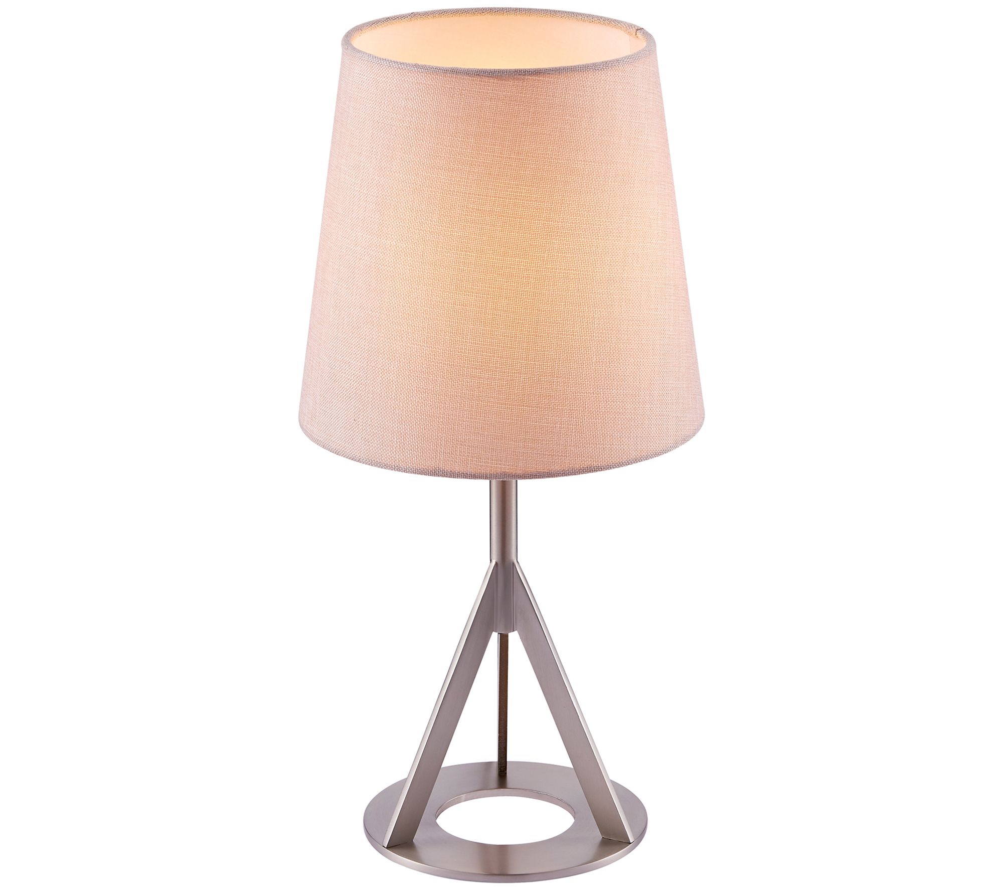 Teamson Home Aria 15.7" Modern Table Lamp RoundShade