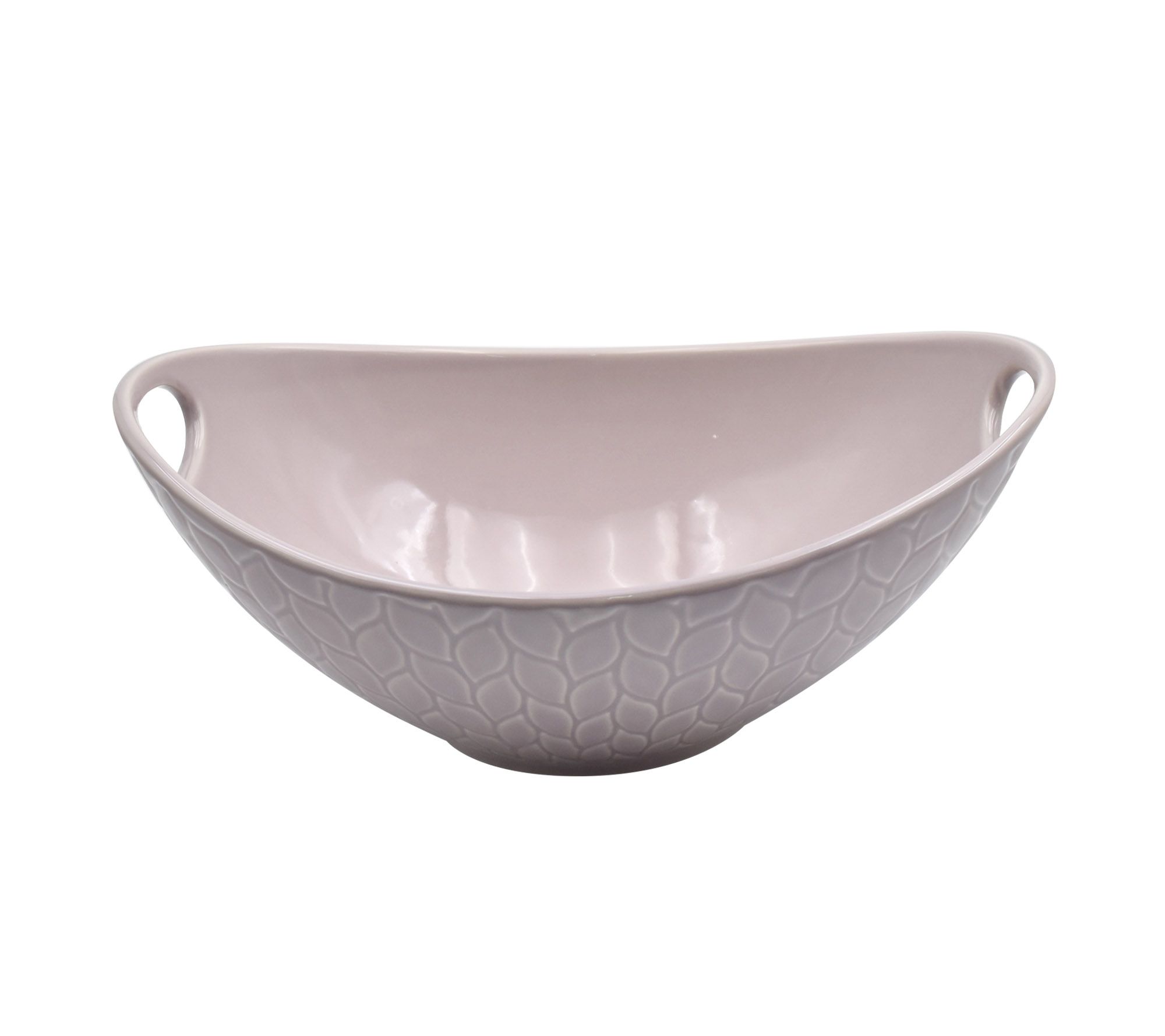 Temp-tations Carved Willow 2-qt Serving Bowl with Handles