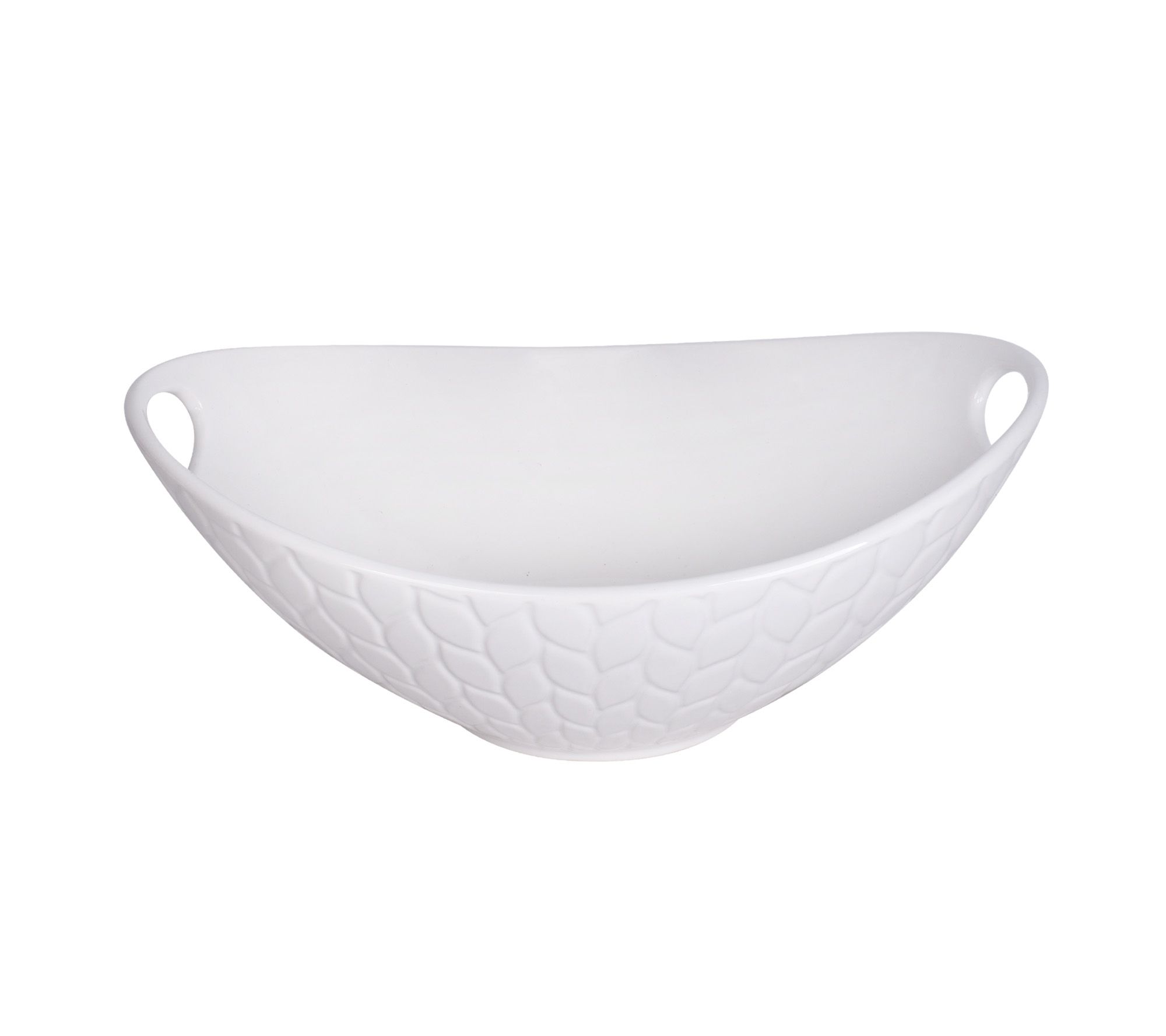 Temp-tations Carved Willow 2-qt Serving Bowl with Handles