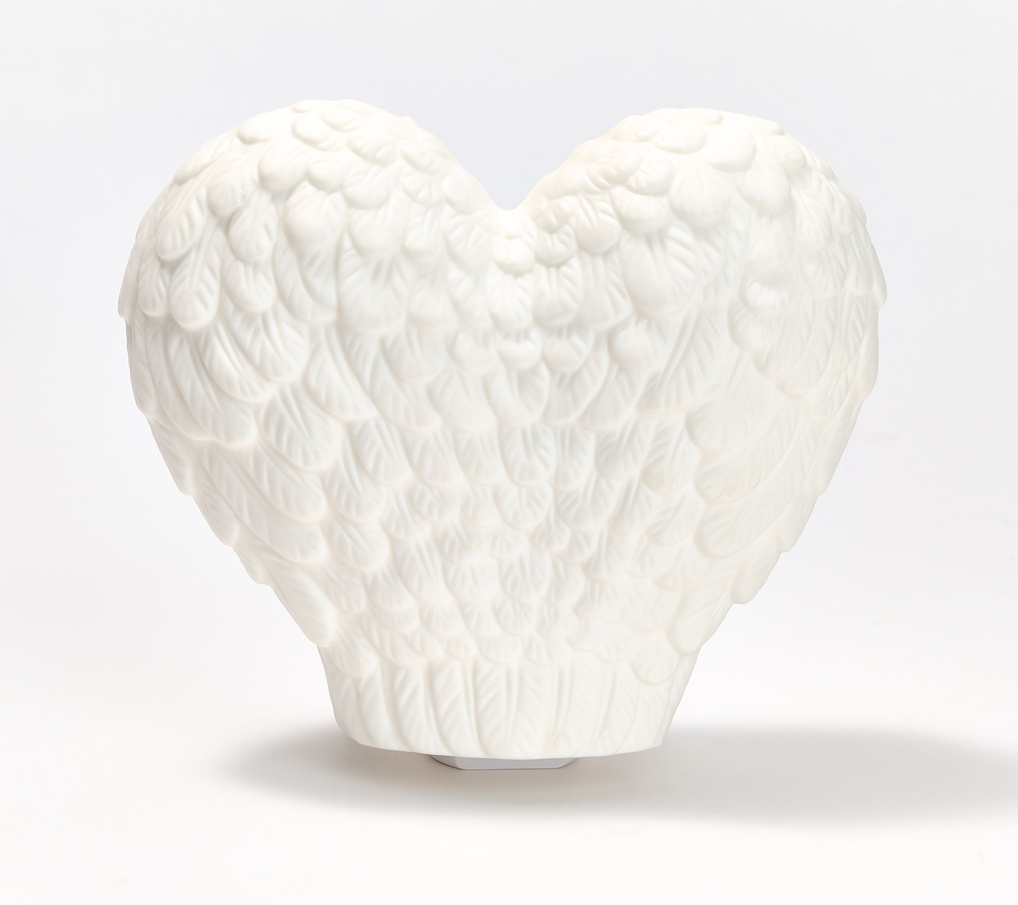 Porcelain Angel Wings Night Light with Gift Box by Valerie - QVC.com