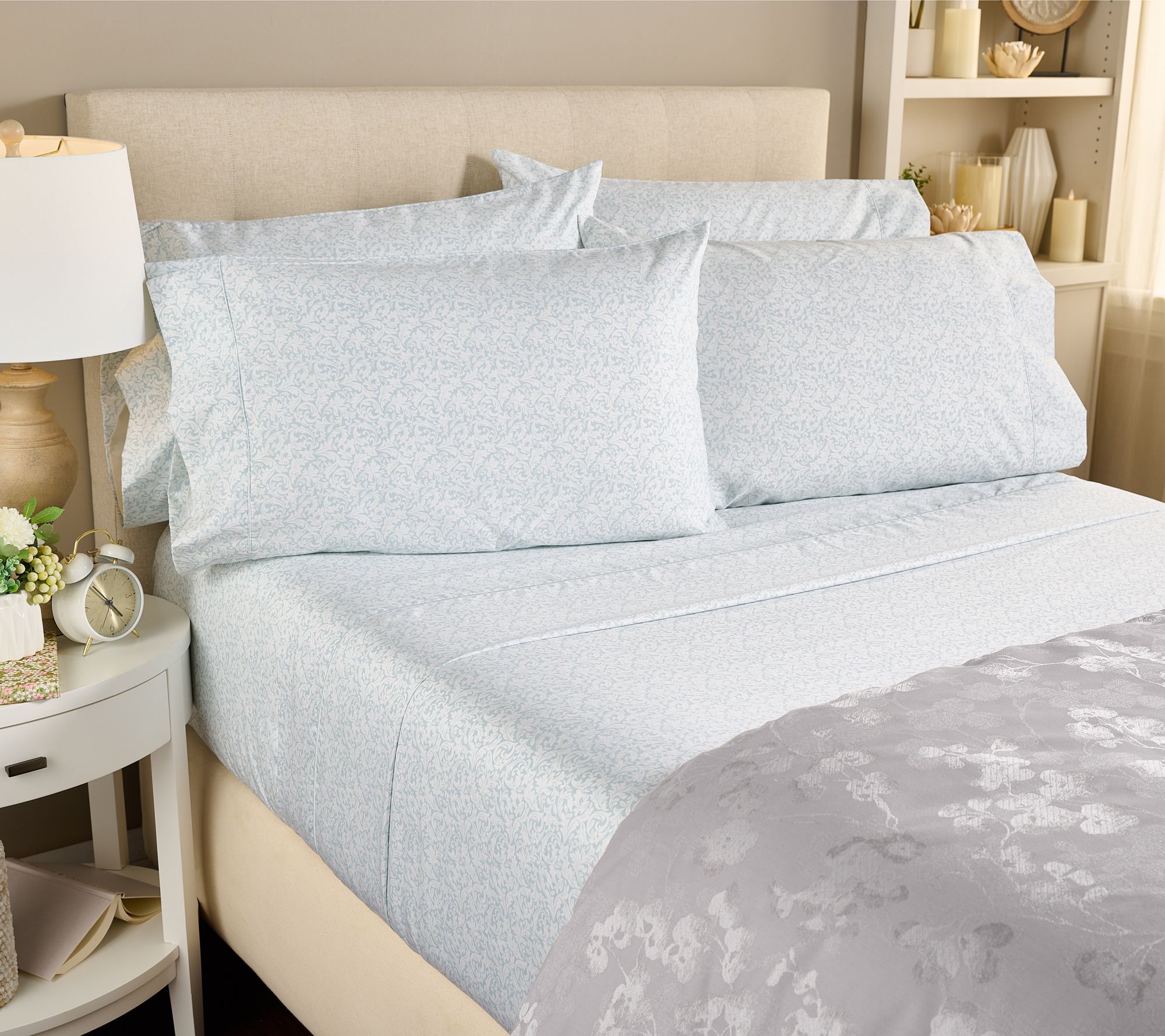 "As Is" Northern Nights 400TC Cotton Tencel Sheet Set- Queen