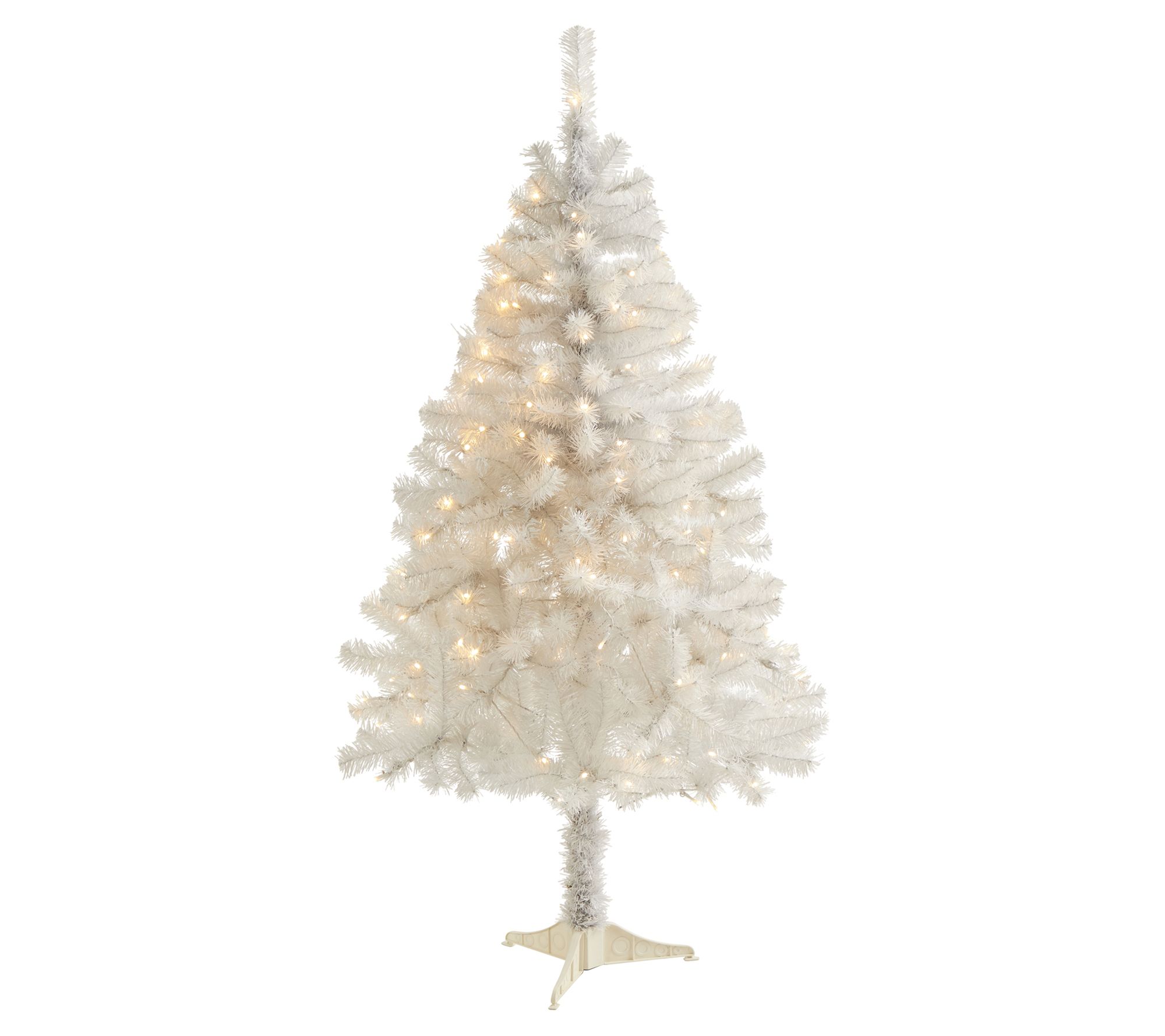 5' White Artificial Christmas Tree by Nearly Natural