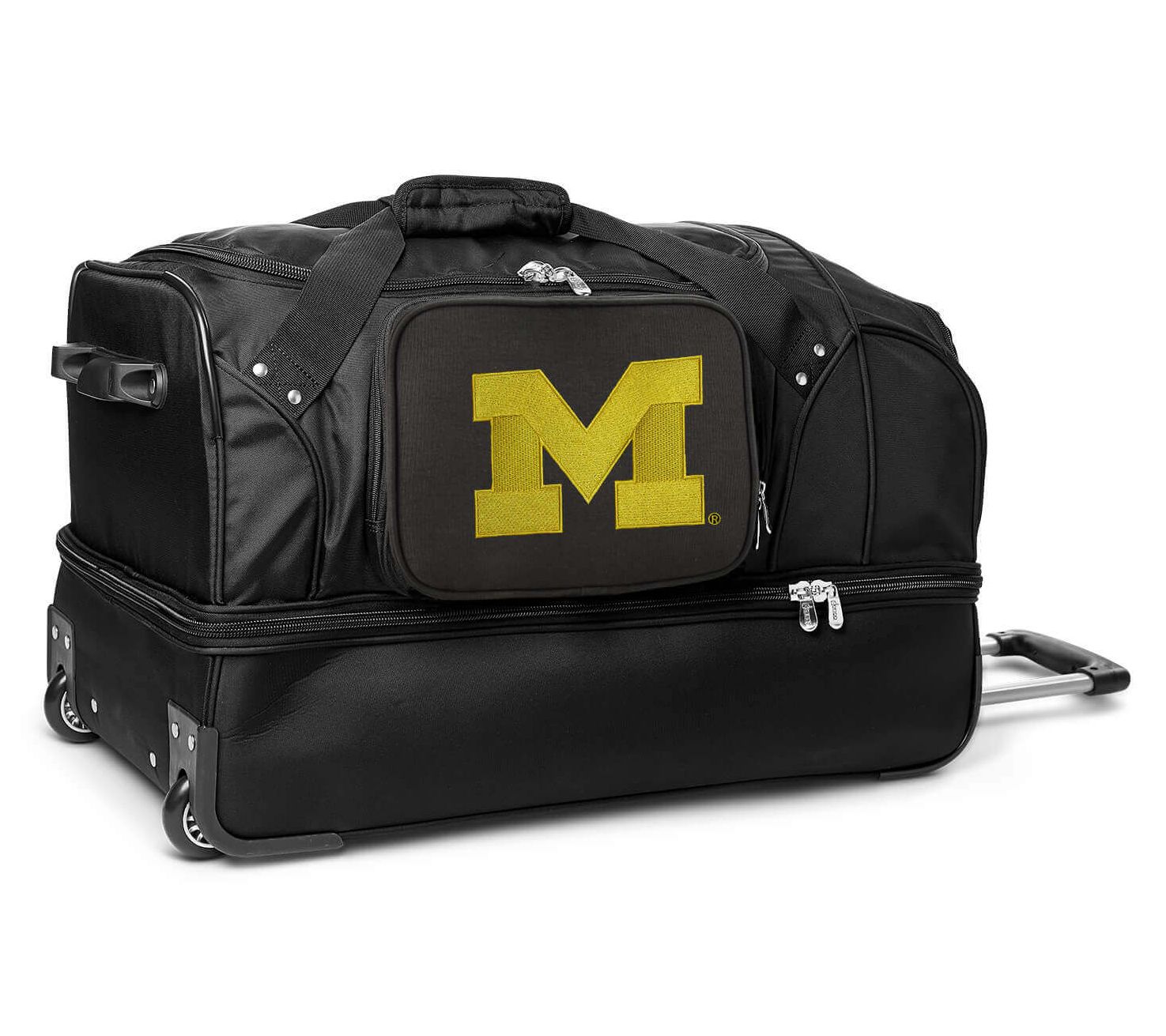 Mojo Licensing NCAA 27" Drop Bottom Wheeled Duffel