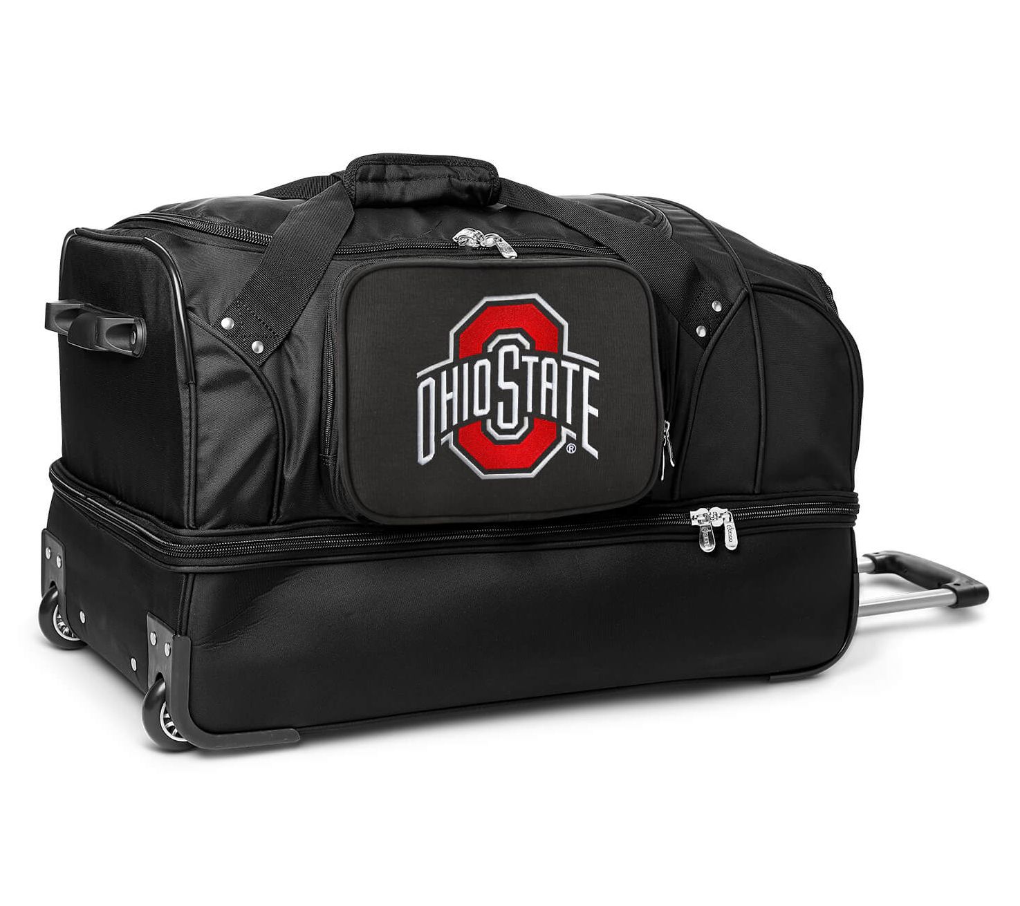 Mojo Licensing NCAA 27" Drop Bottom Wheeled Duffel
