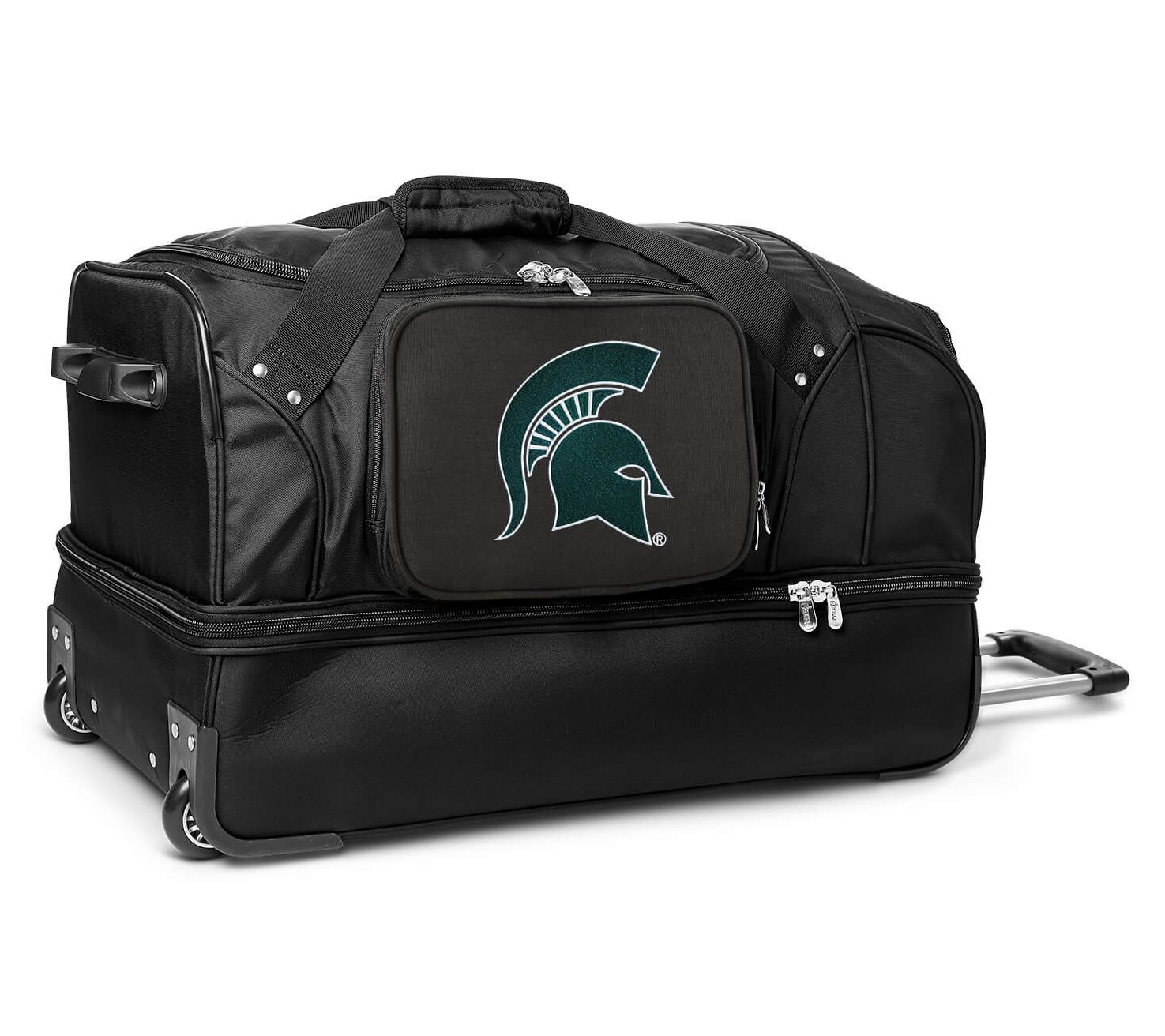 Mojo Licensing NCAA 27" Drop Bottom Wheeled Duffel